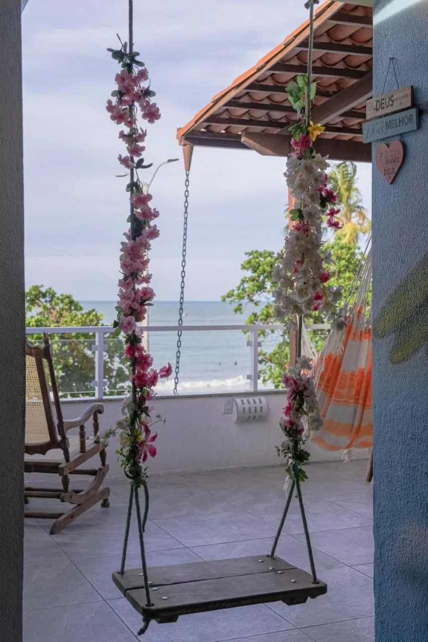 Balcony/Terrace in Pousada Recanto da Família