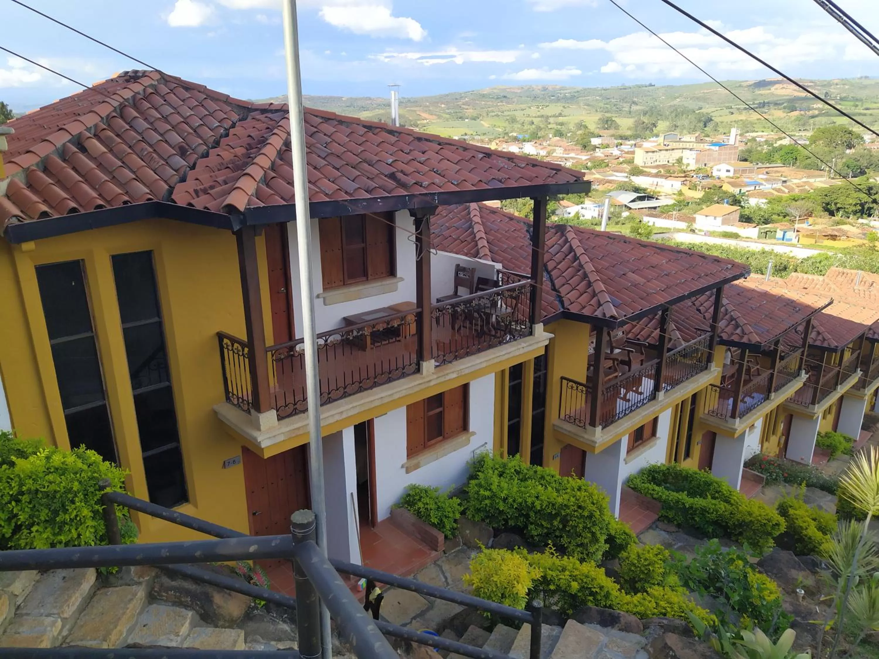 Balcony/Terrace, Bird's-eye View in Hotel Las Rocas Resort Villanueva