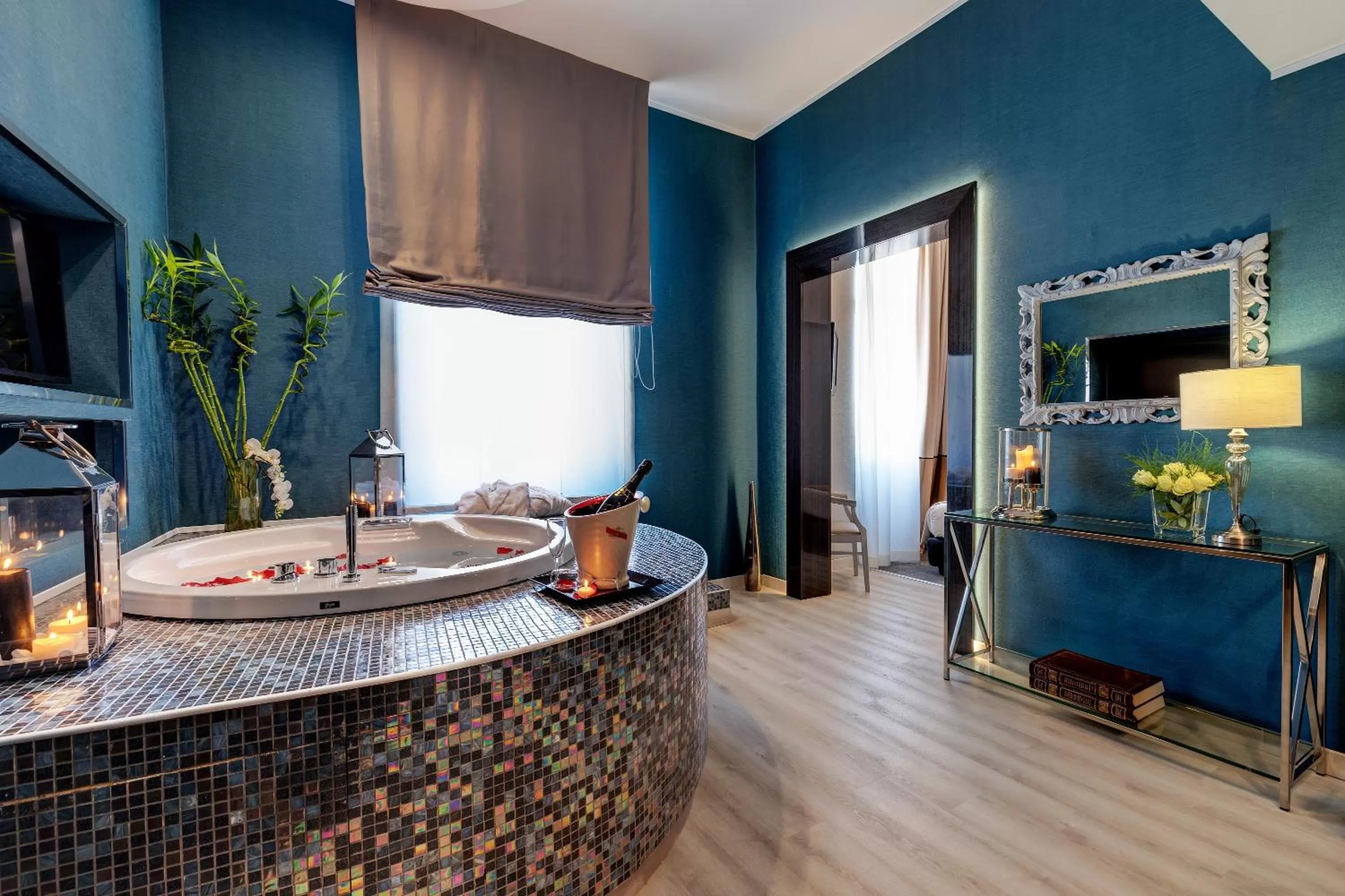 Hot Tub, Bathroom in Dharma Style Hotel & Spa