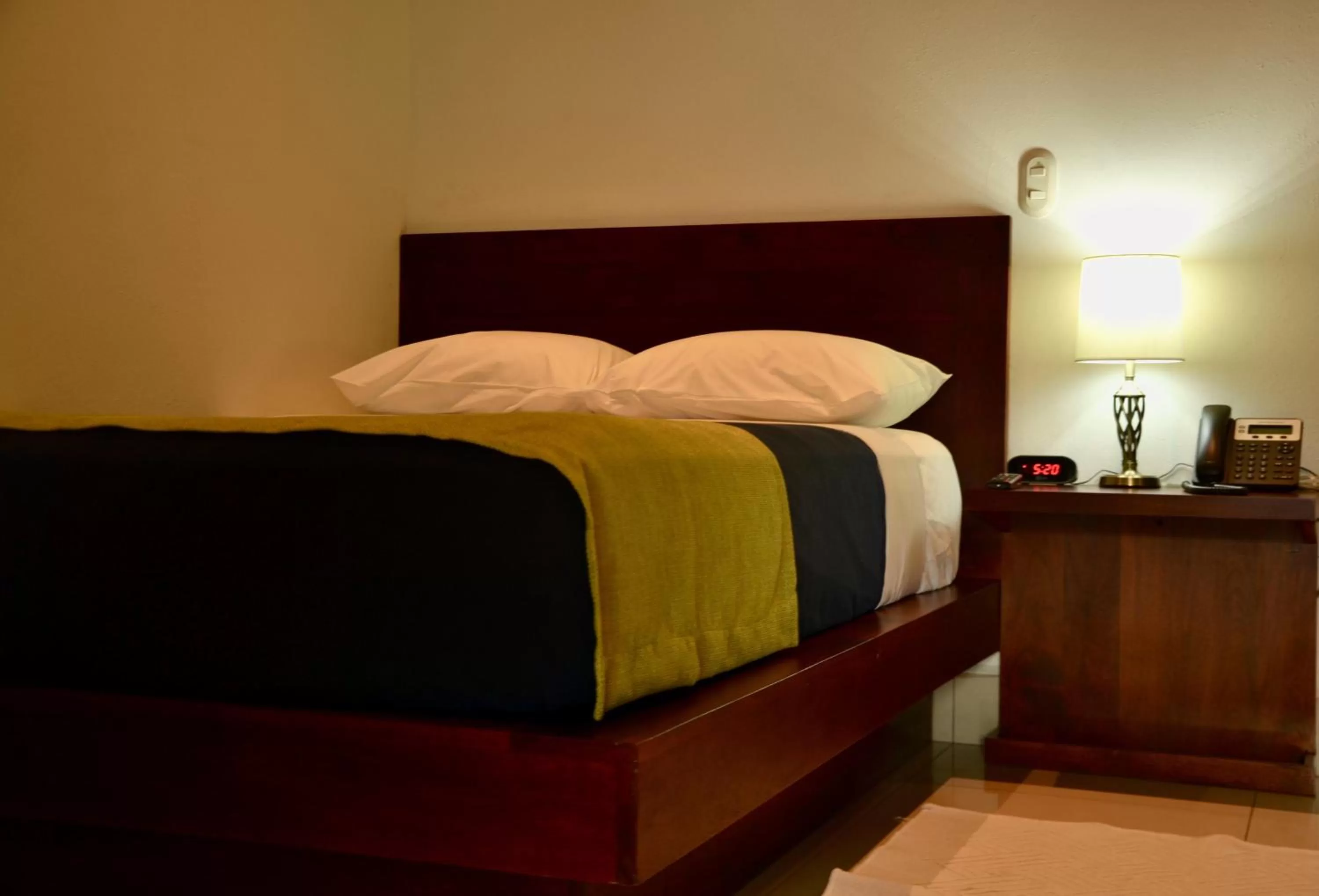 Bed in Hotel Agualcas