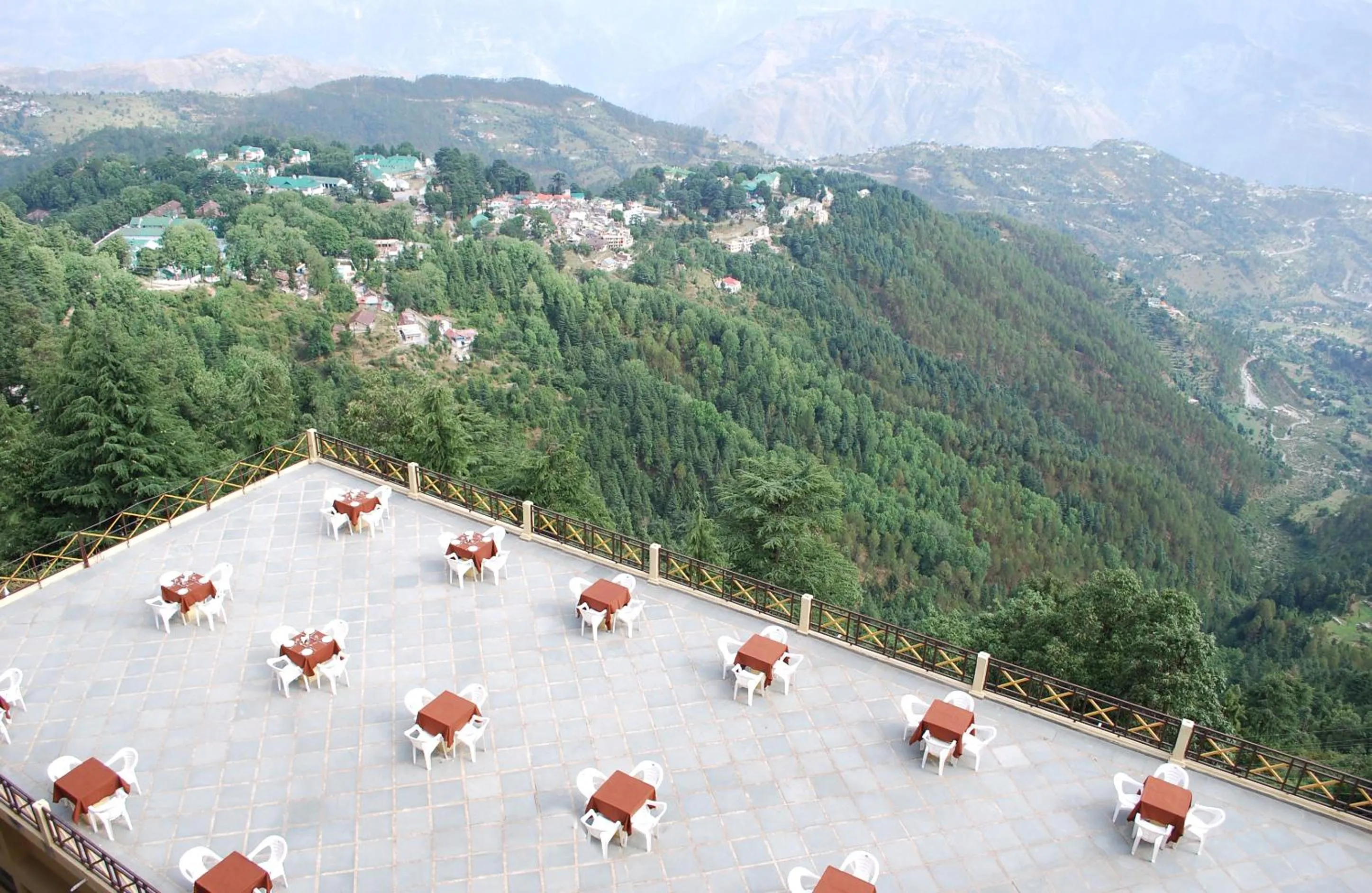 Balcony/Terrace in Snow Valley Resorts Dalhousie