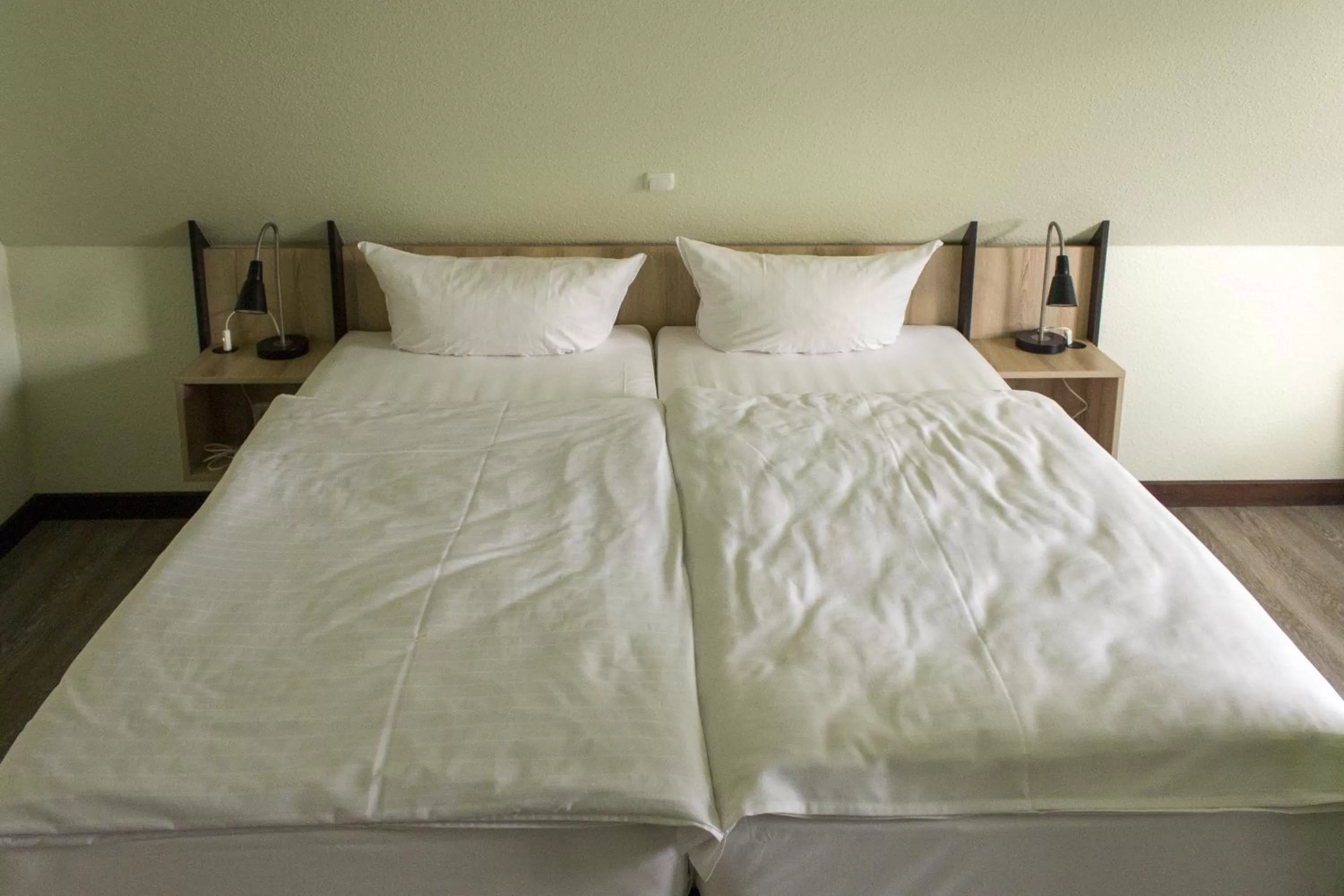 Bed in Schlüter Hotel & Restaurant