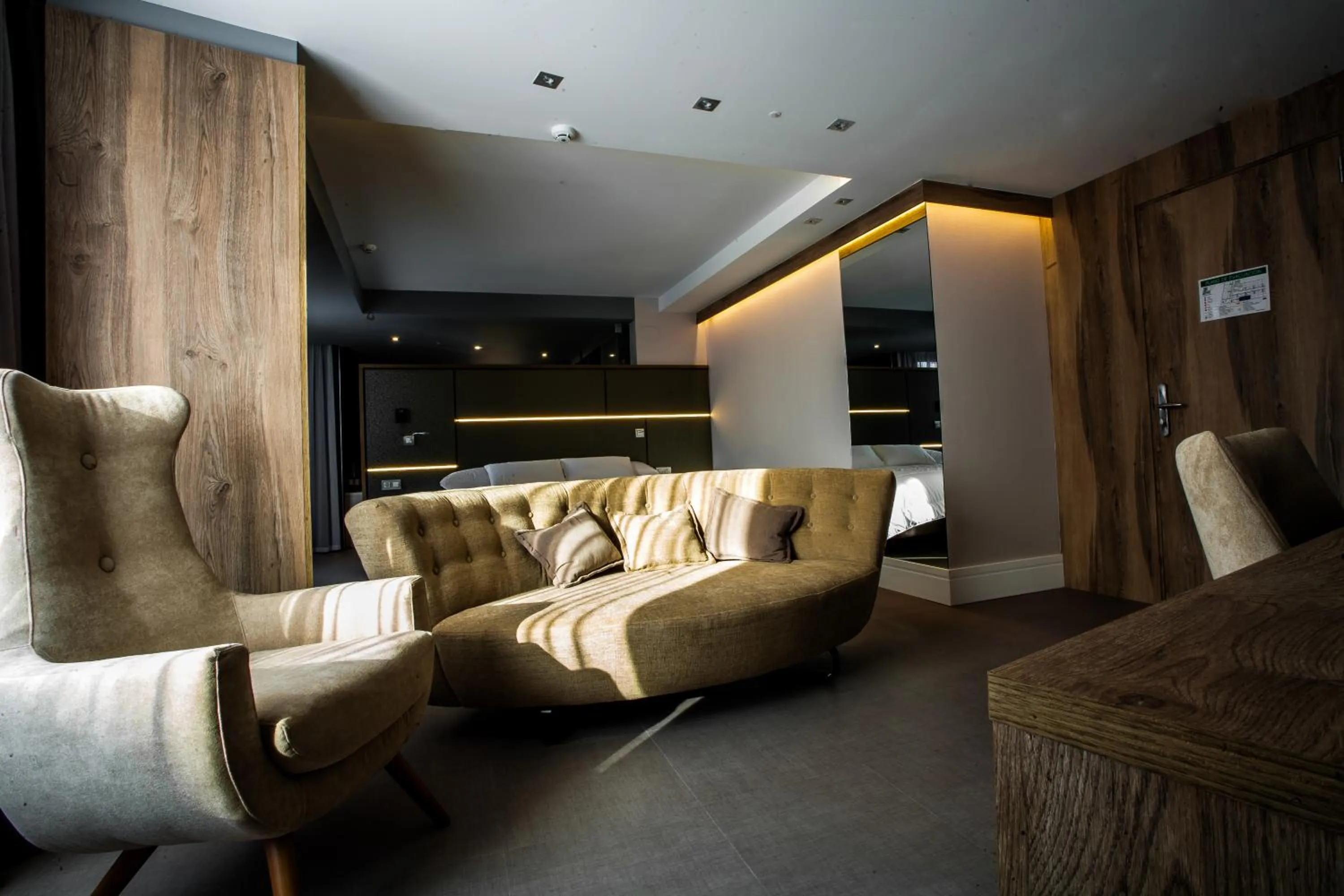 Seating area in Hotel & Spa Ciudad de Binéfar