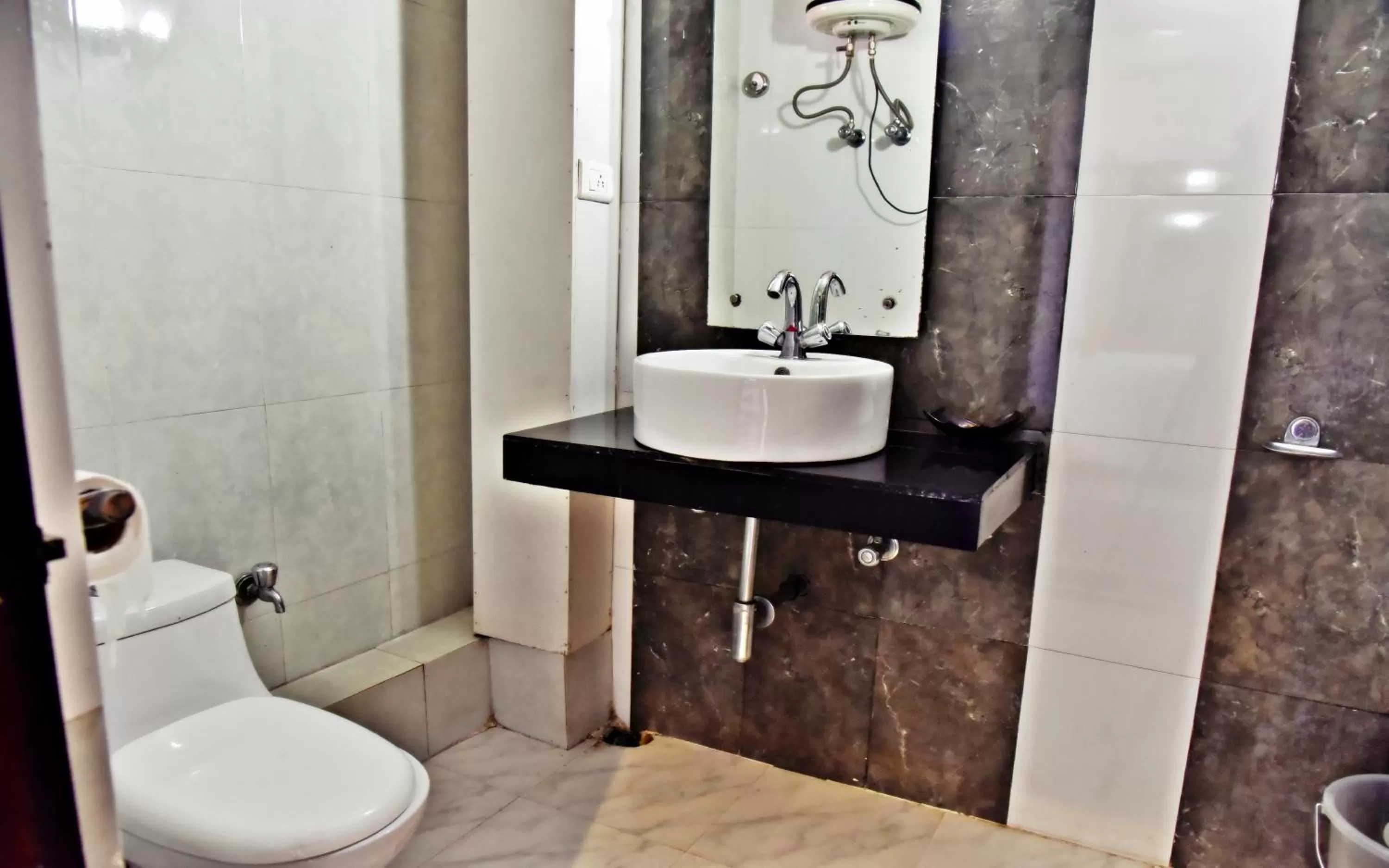 Bathroom in Sood's Himalayan Vista