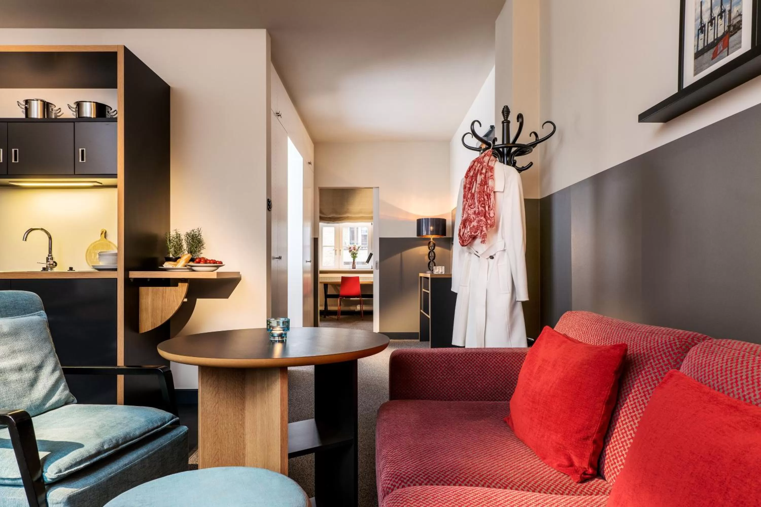 Living room in Apartment040