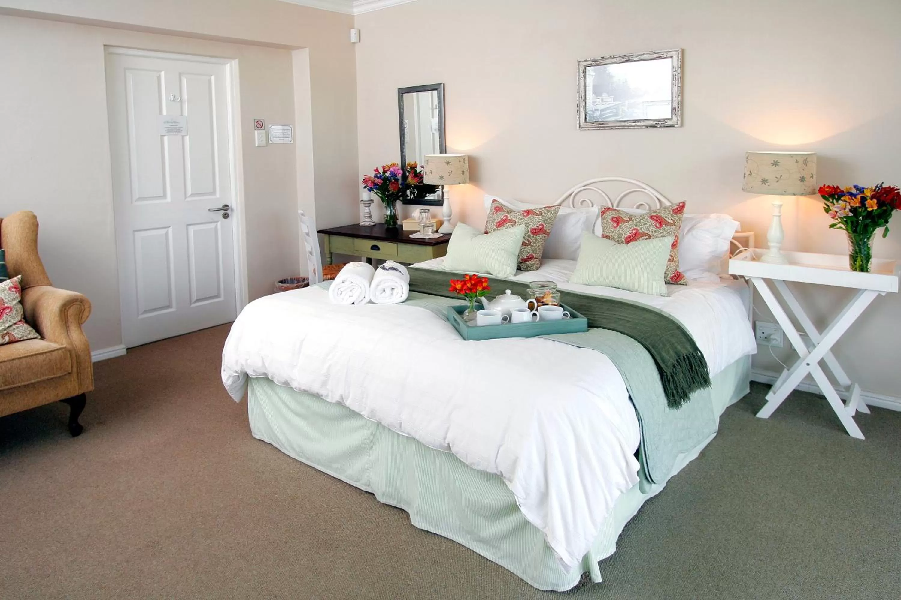 Decorative detail, Bed in The Beach House