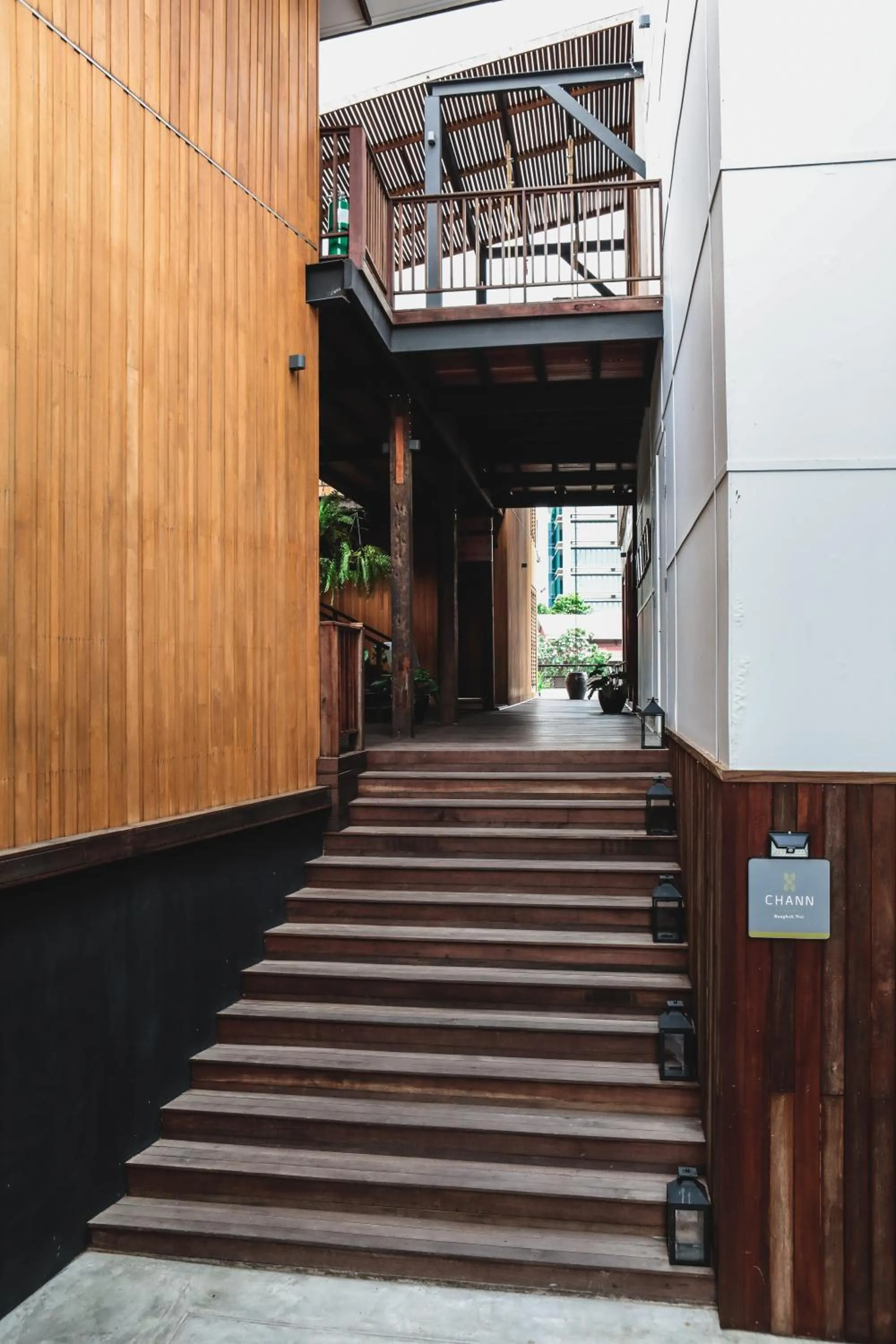 Facade/entrance in Chann Bangkok Noi