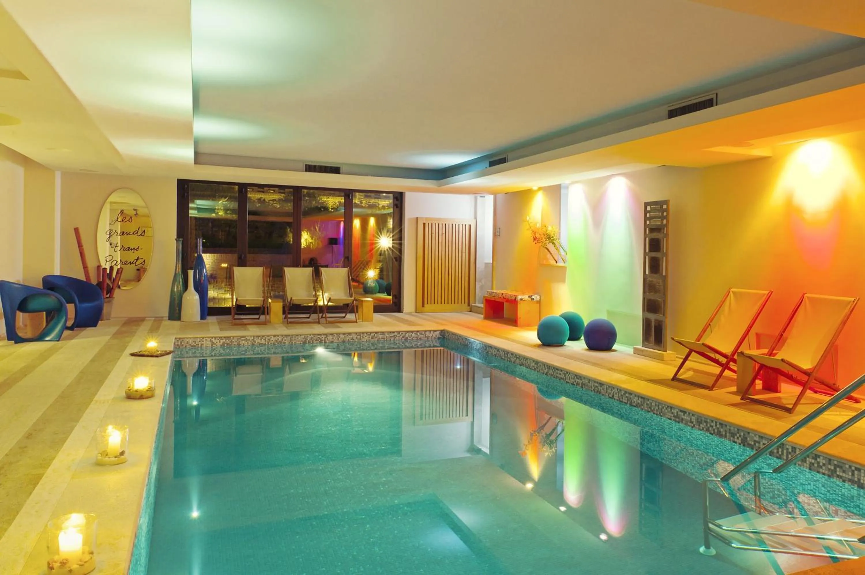 Swimming pool in Roccafiore Wine Resort & Spa