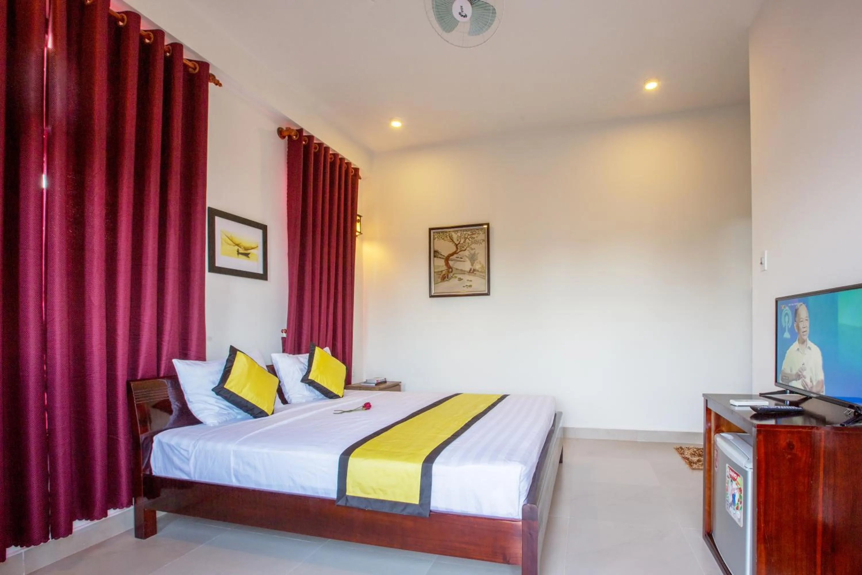 Bedroom, Bed in Quynh Chau Homestay Hội An