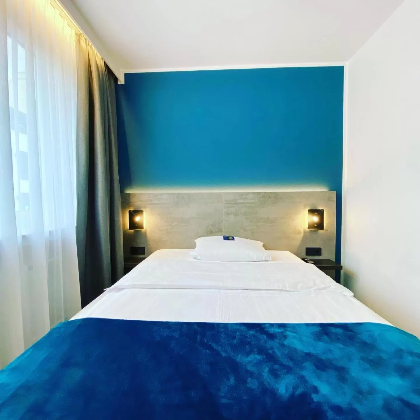 Photo of the whole room, Bed in Comfort Garni Stadtzentrum Hotel