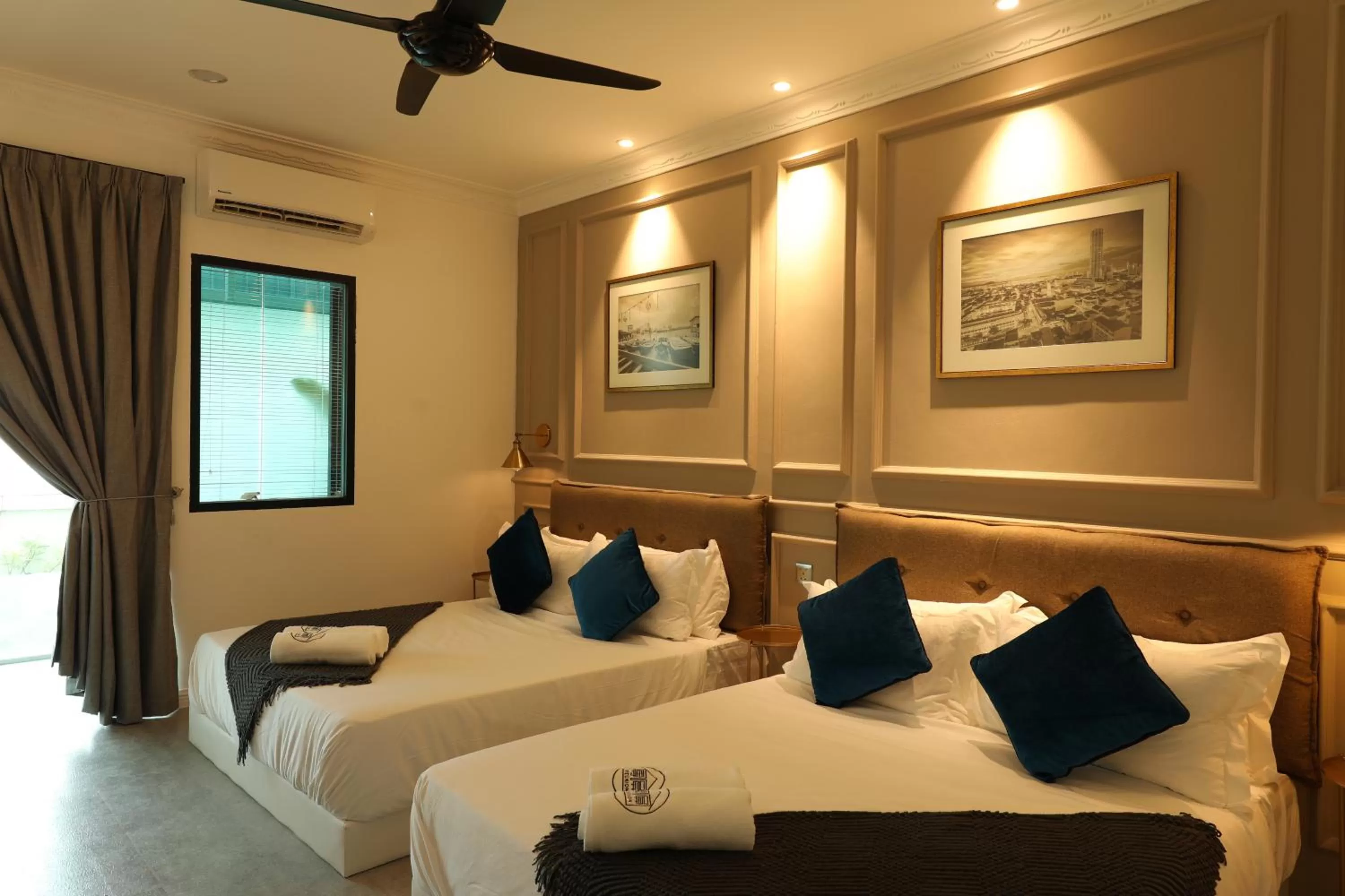 Bed in Manhattan Residence