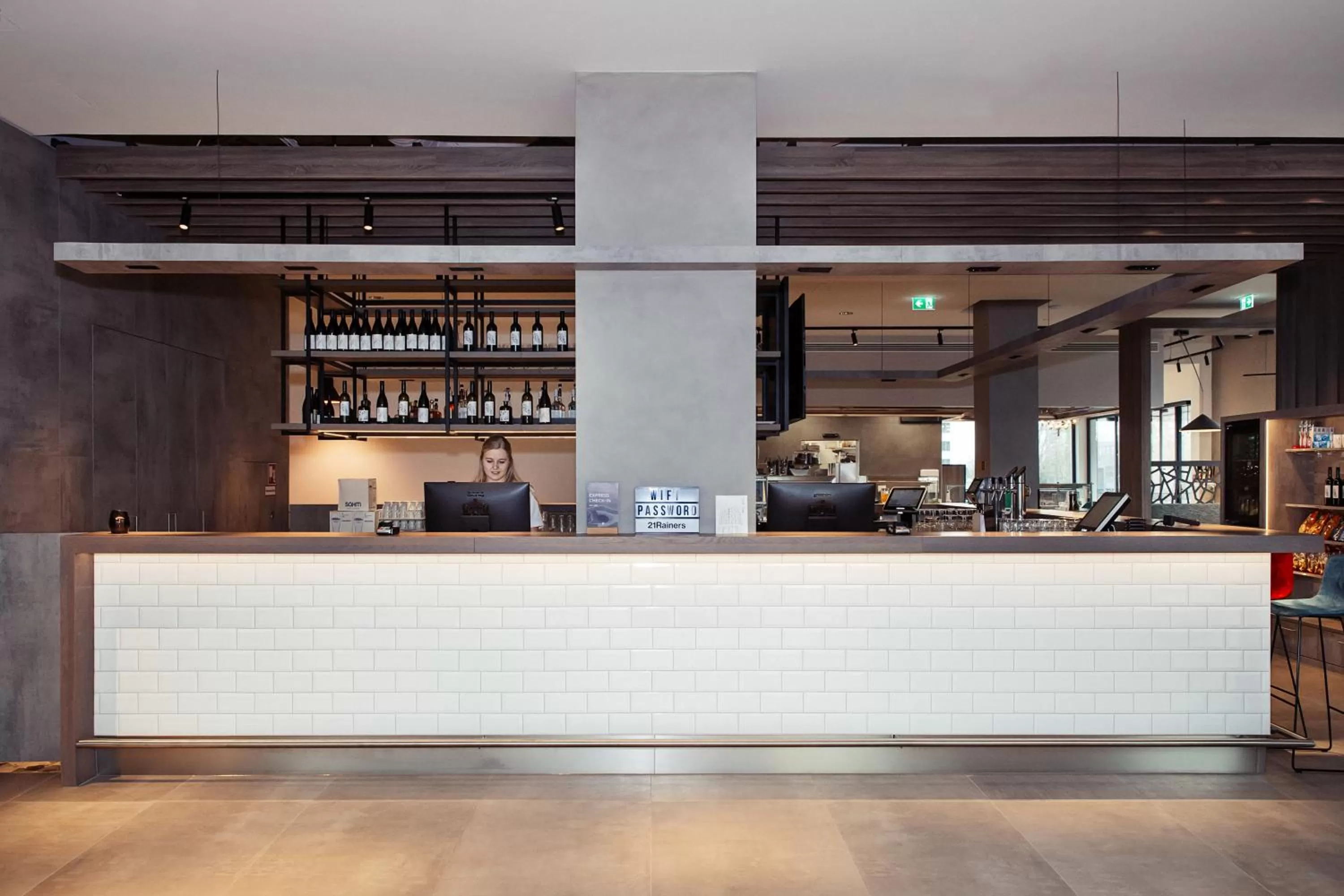 Lobby or reception in Hotel Rainers21