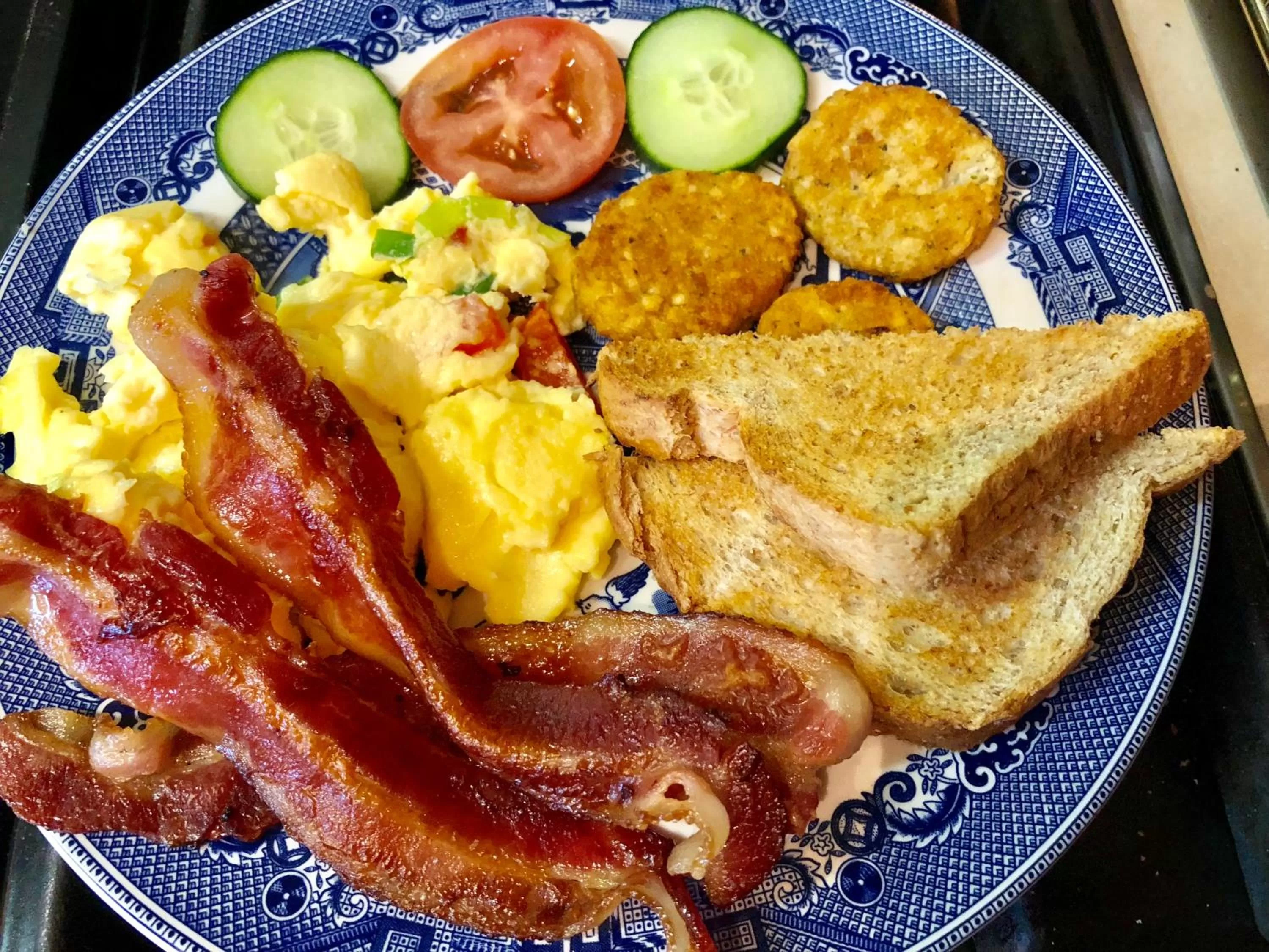 Food in Seafarers Bed & Breakfast