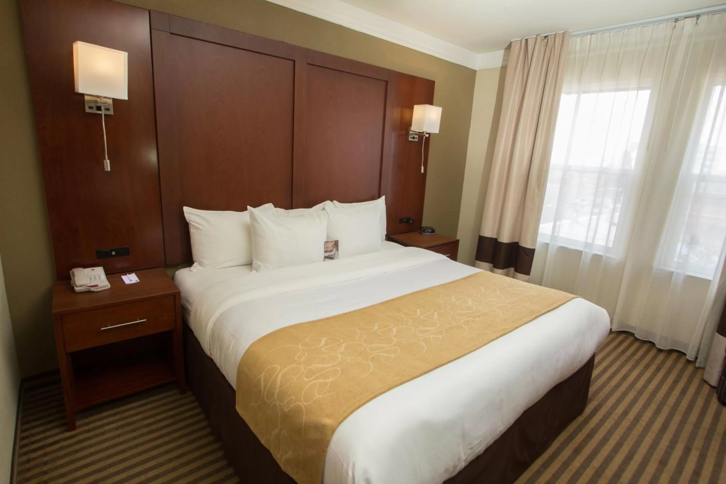 Bed in Comfort Suites Visalia - Convention Center