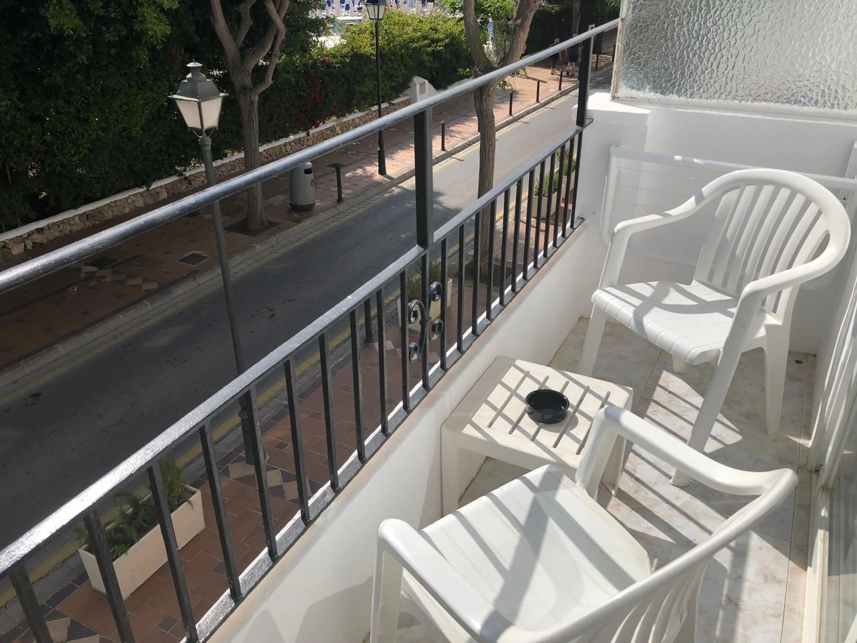 Balcony/Terrace in Hotel Antares