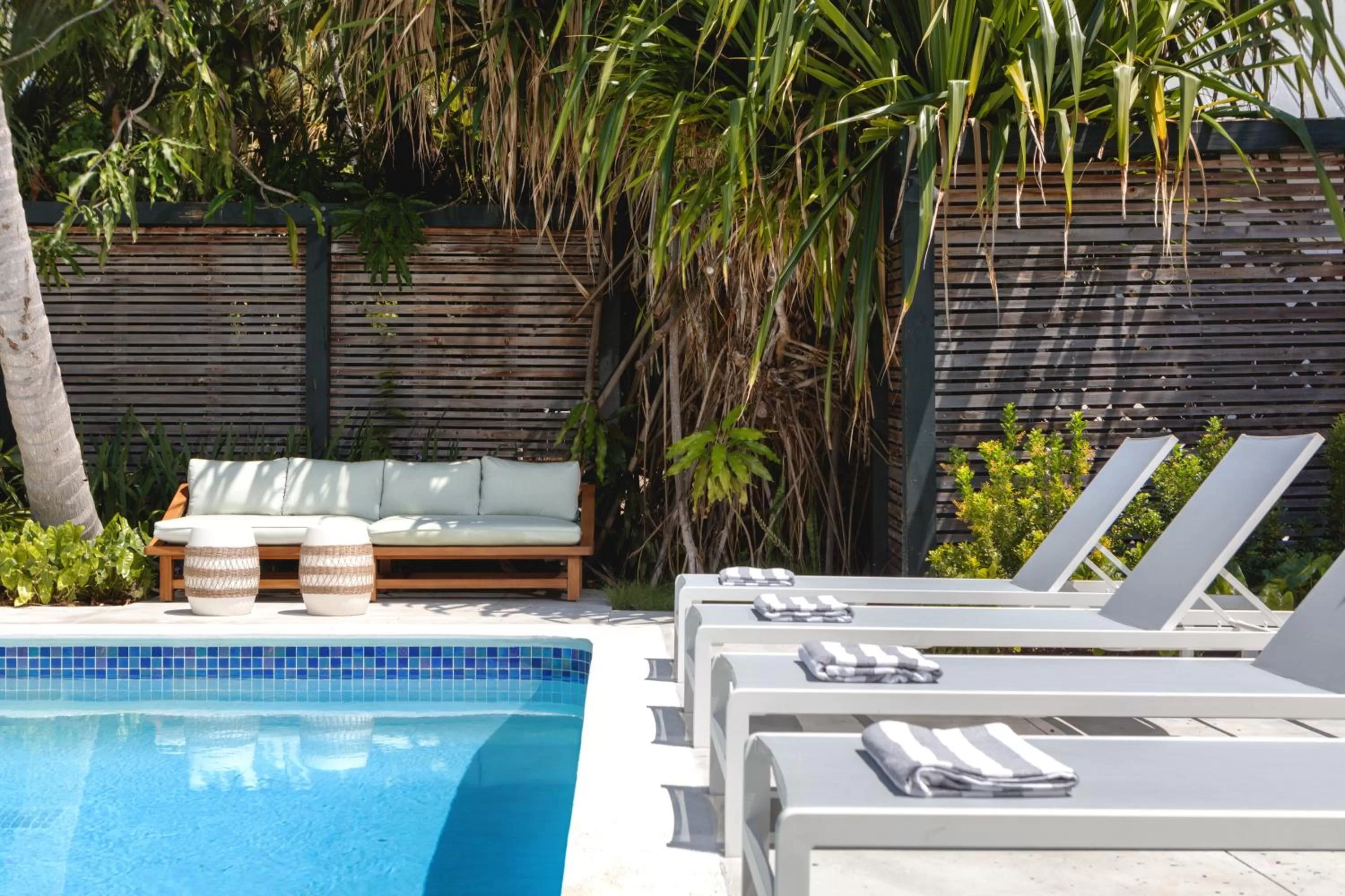 Swimming pool in Winslow's Bungalows - Key West Historic Inns