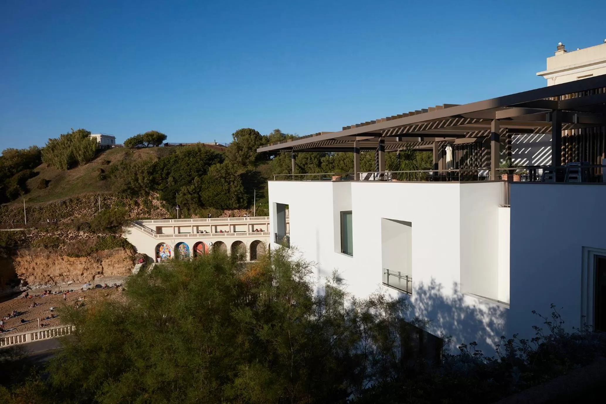 Property building in Hôtel de La Plage