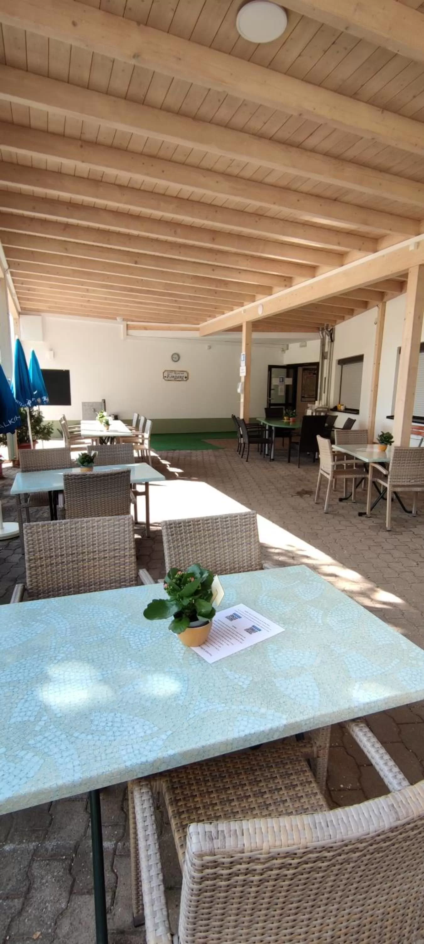 Garden in Gasthaus Pension Rezatgrund