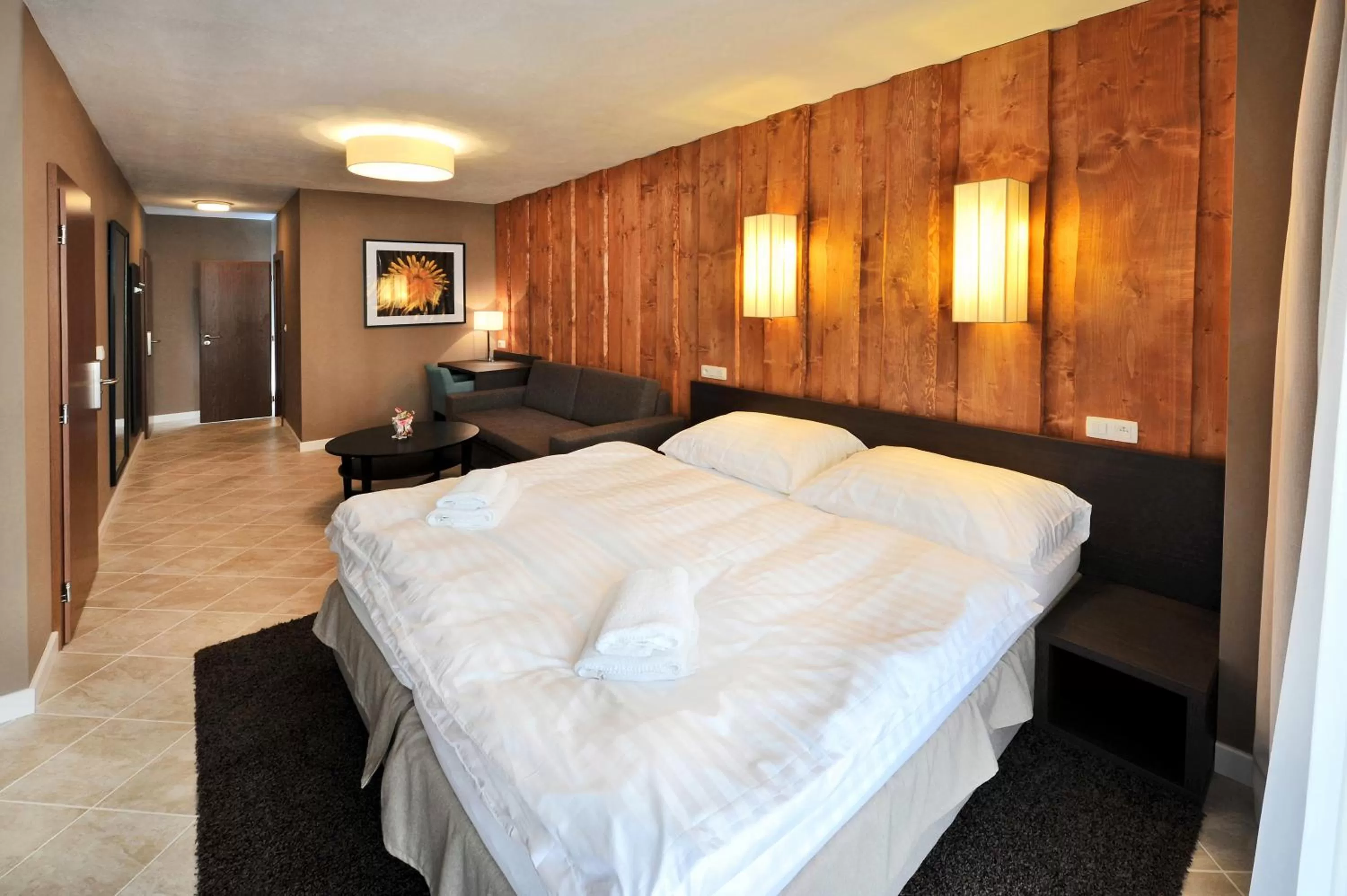 Bed, Room Photo in Via Jasna Wellness Apartments