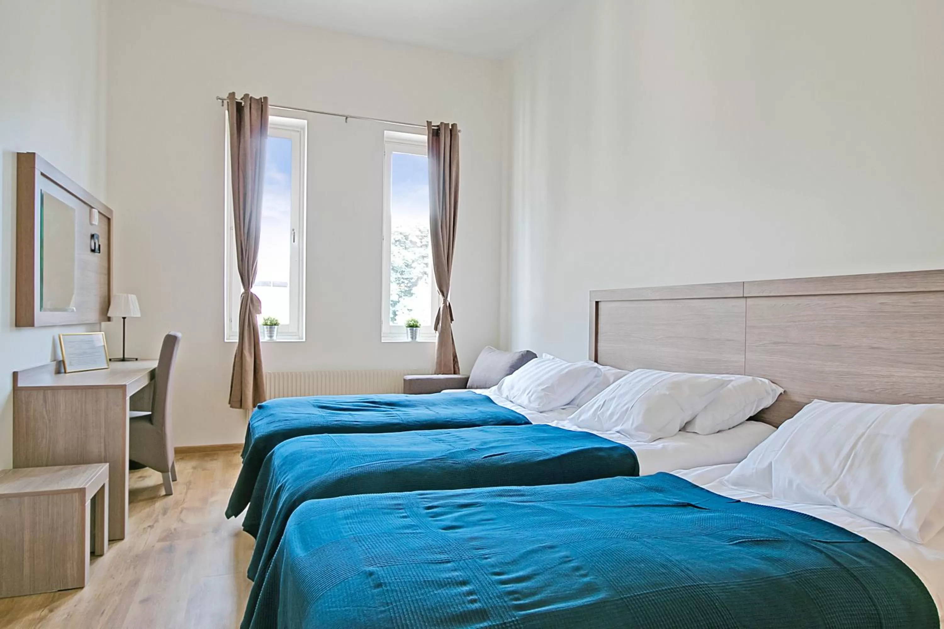 Bed in Hotel Kringelstaden