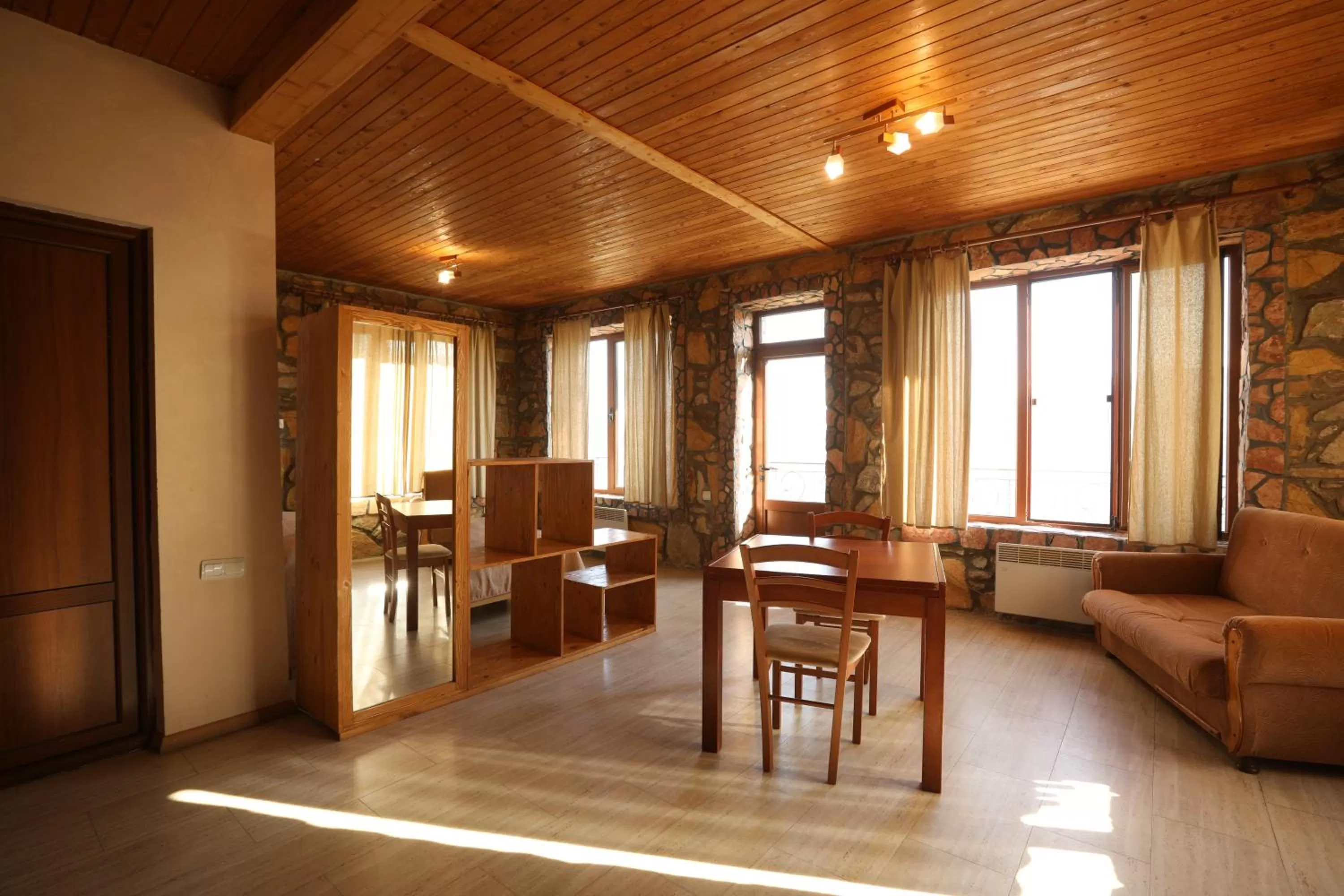 Seating area in Apaga Resort