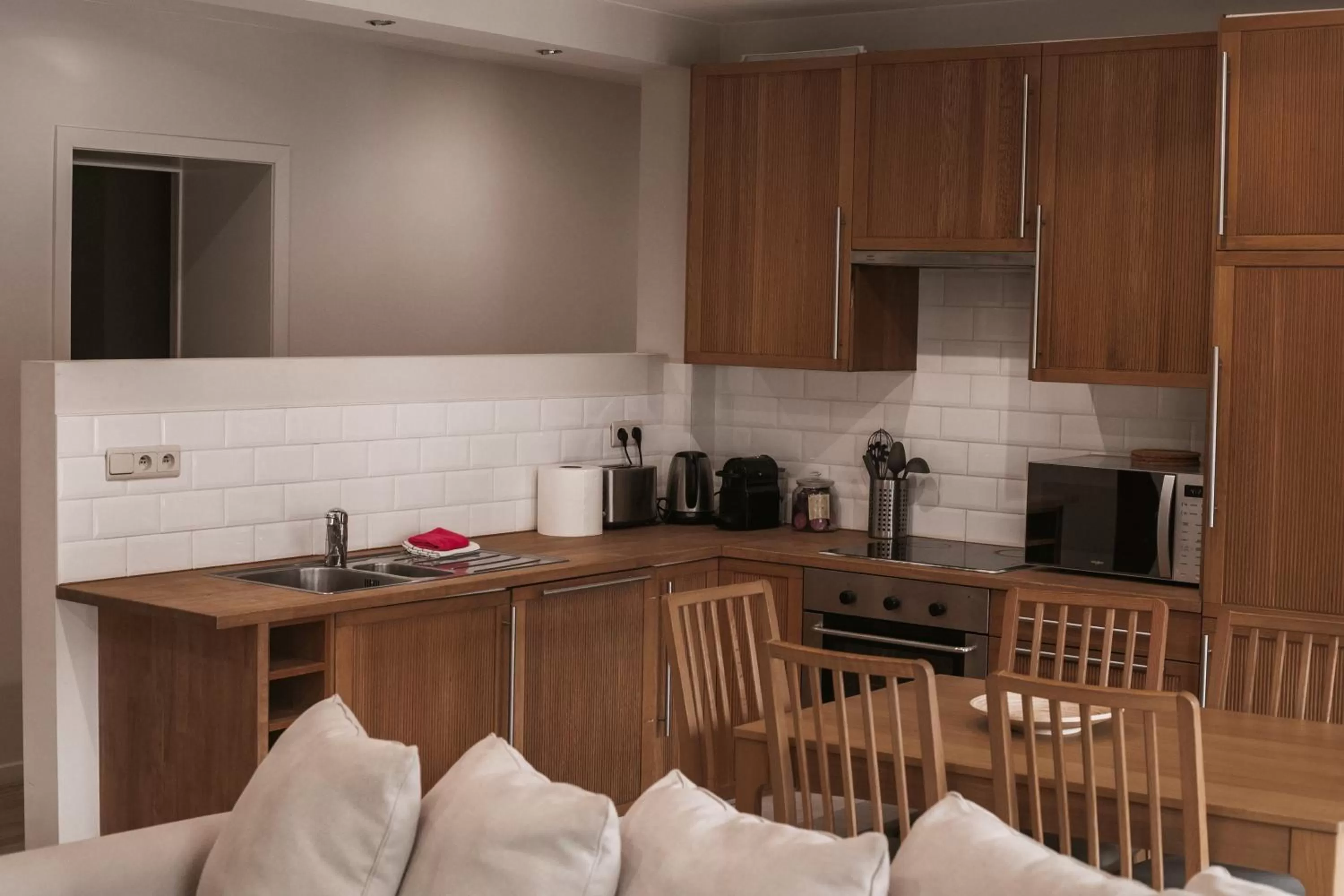 Kitchen or kitchenette in Central and Cozy in Brussels