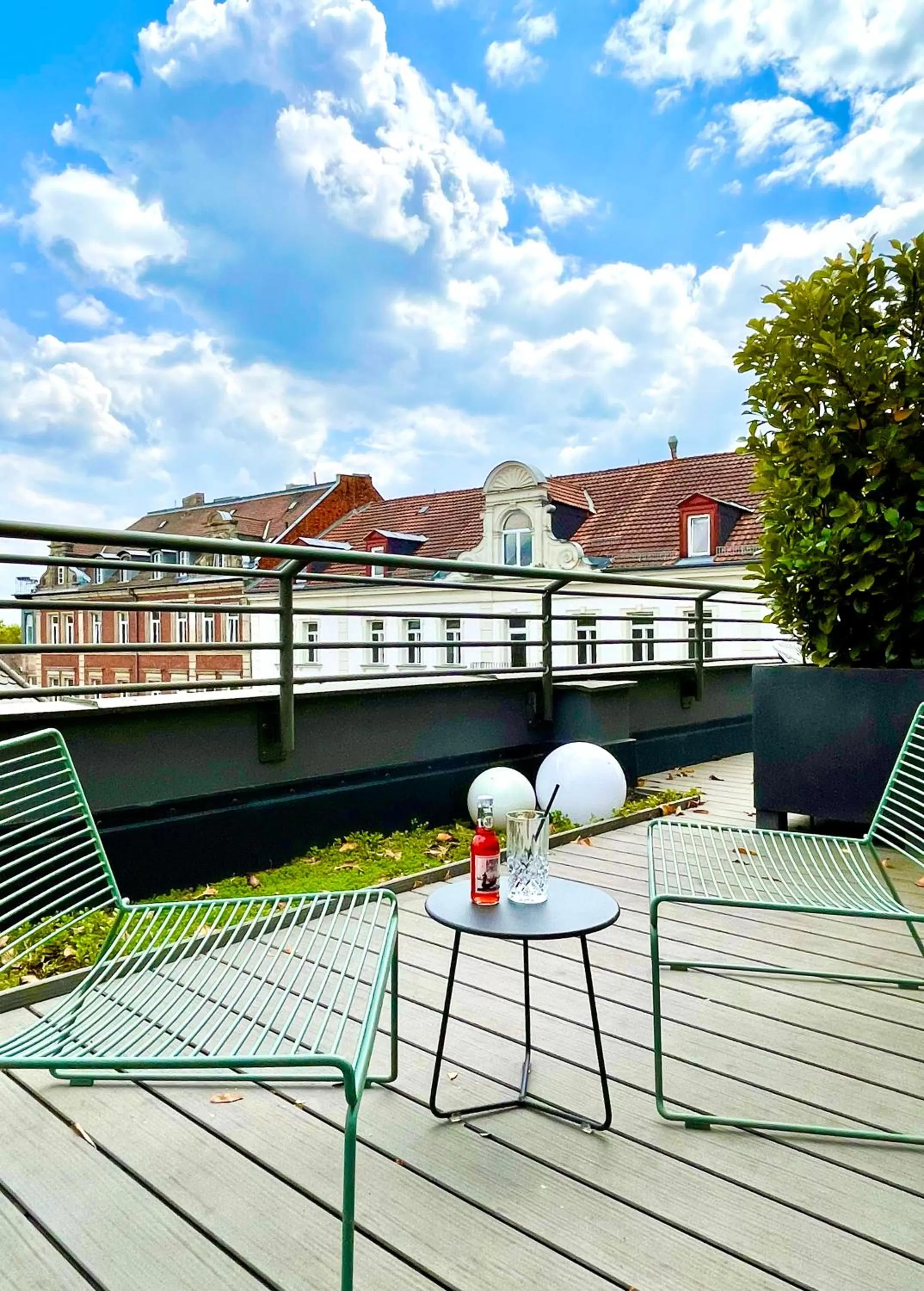 Balcony/Terrace in zeitwohnhaus SUITE-HOTEL & SERVICED APARTMENTS