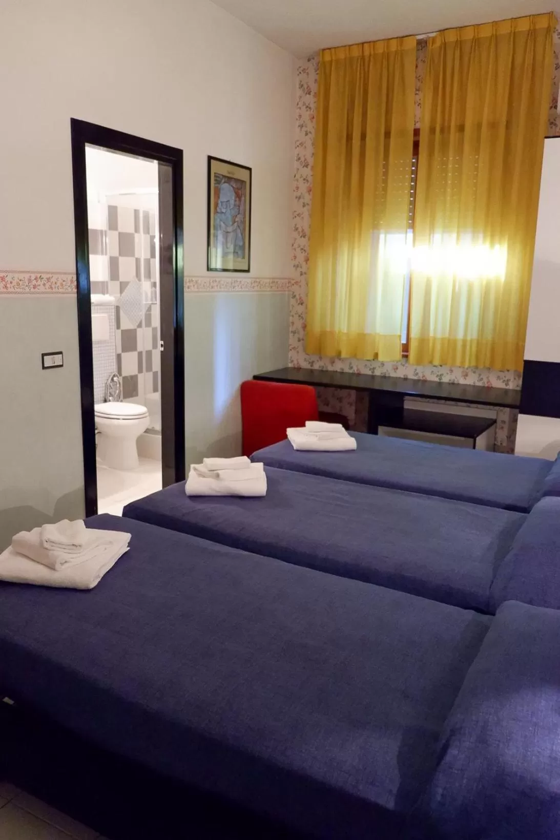 Bed in Hotel Letizia