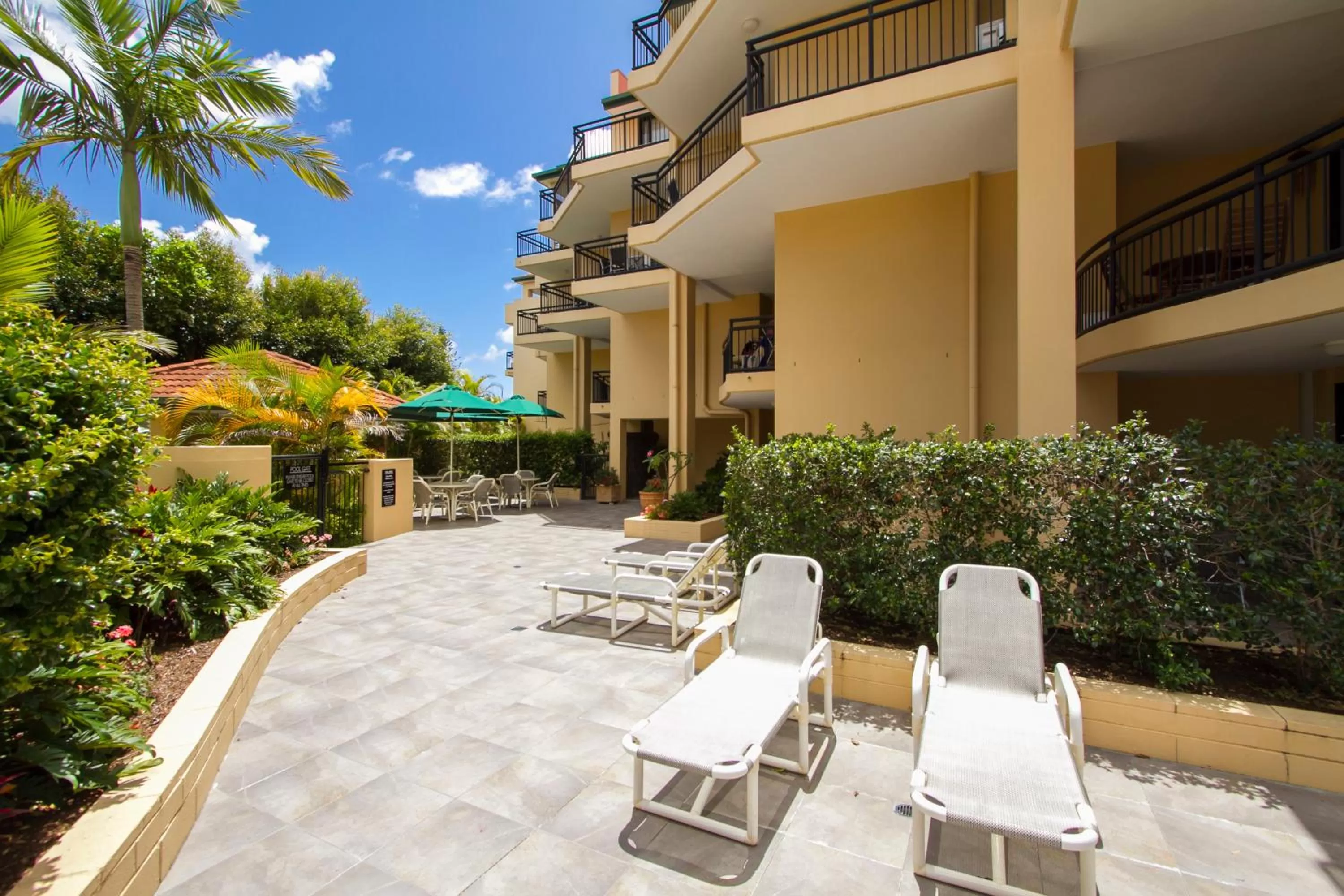 Garden in Windsurfer Resort