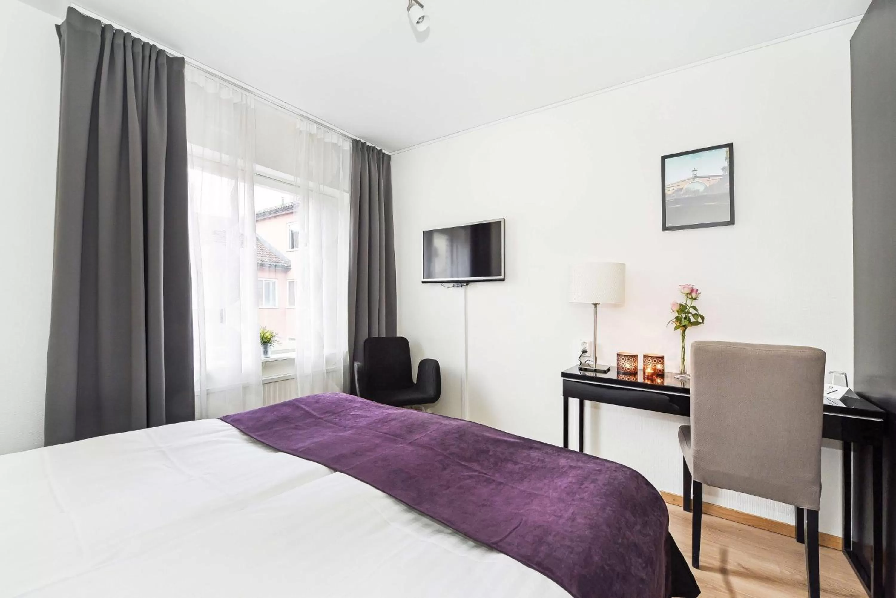 Photo of the whole room, Bed in Best Western Hotel City Gavle