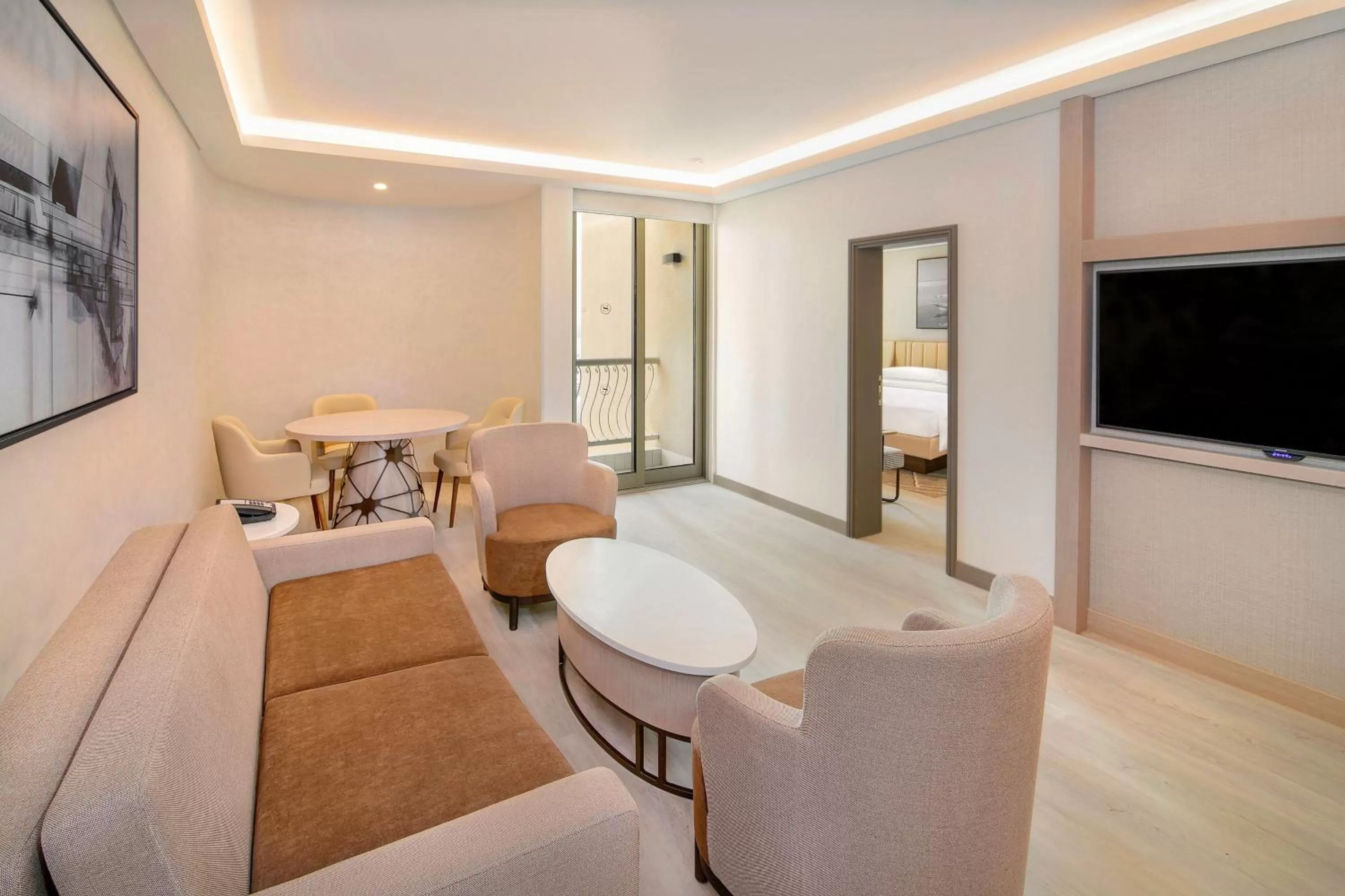 Photo of the whole room in Sheraton Abu Dhabi Hotel & Resort