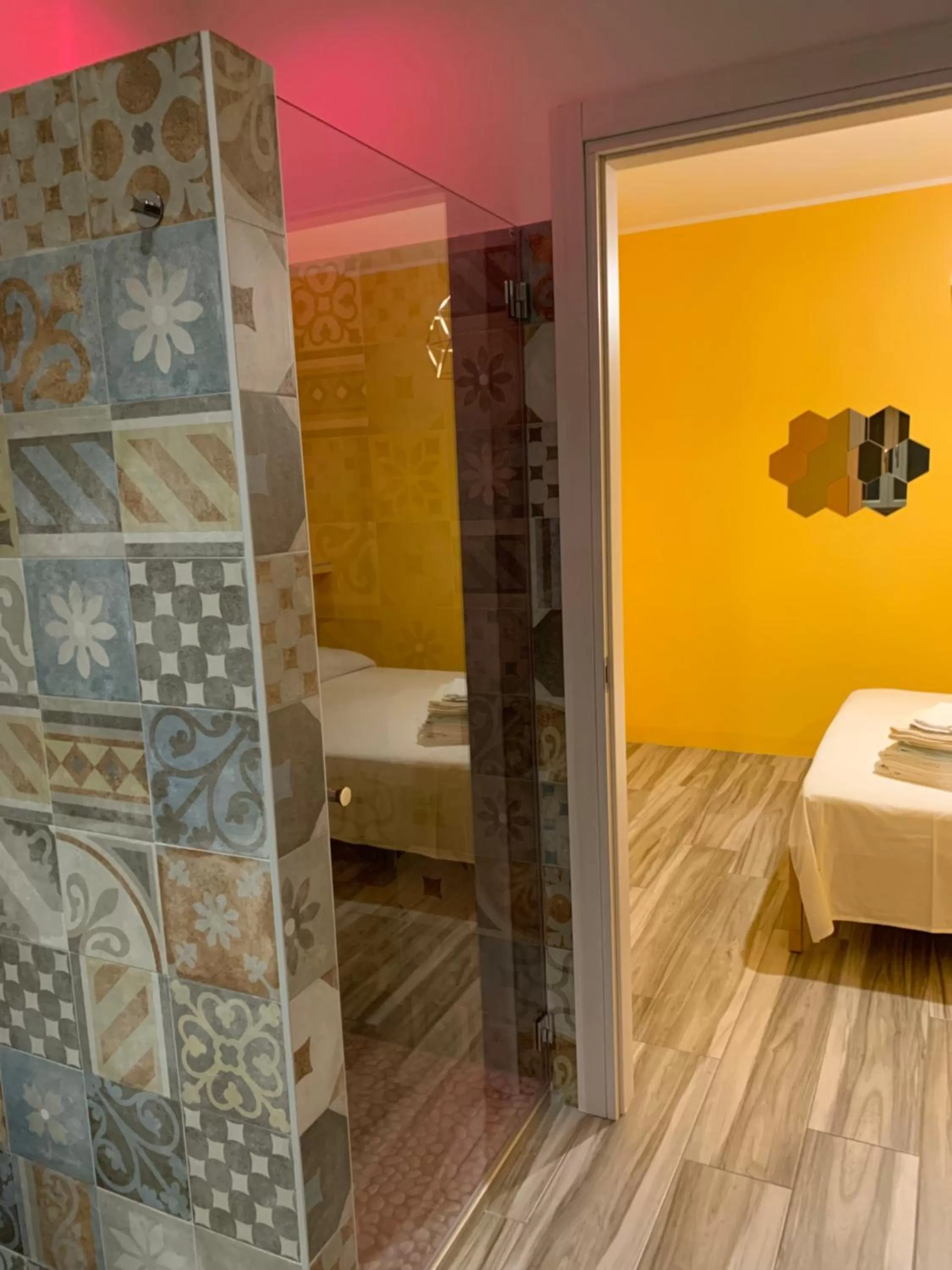 Bathroom in Sala dell Estate Guest House