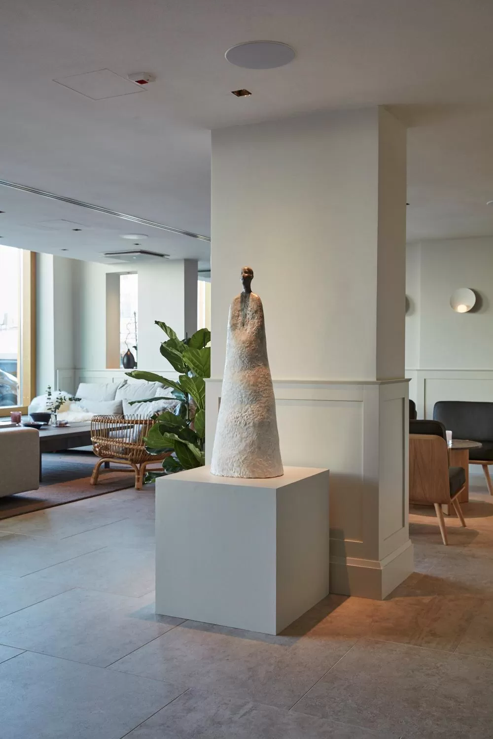 Lobby or reception in RUNO Hotel Porvoo