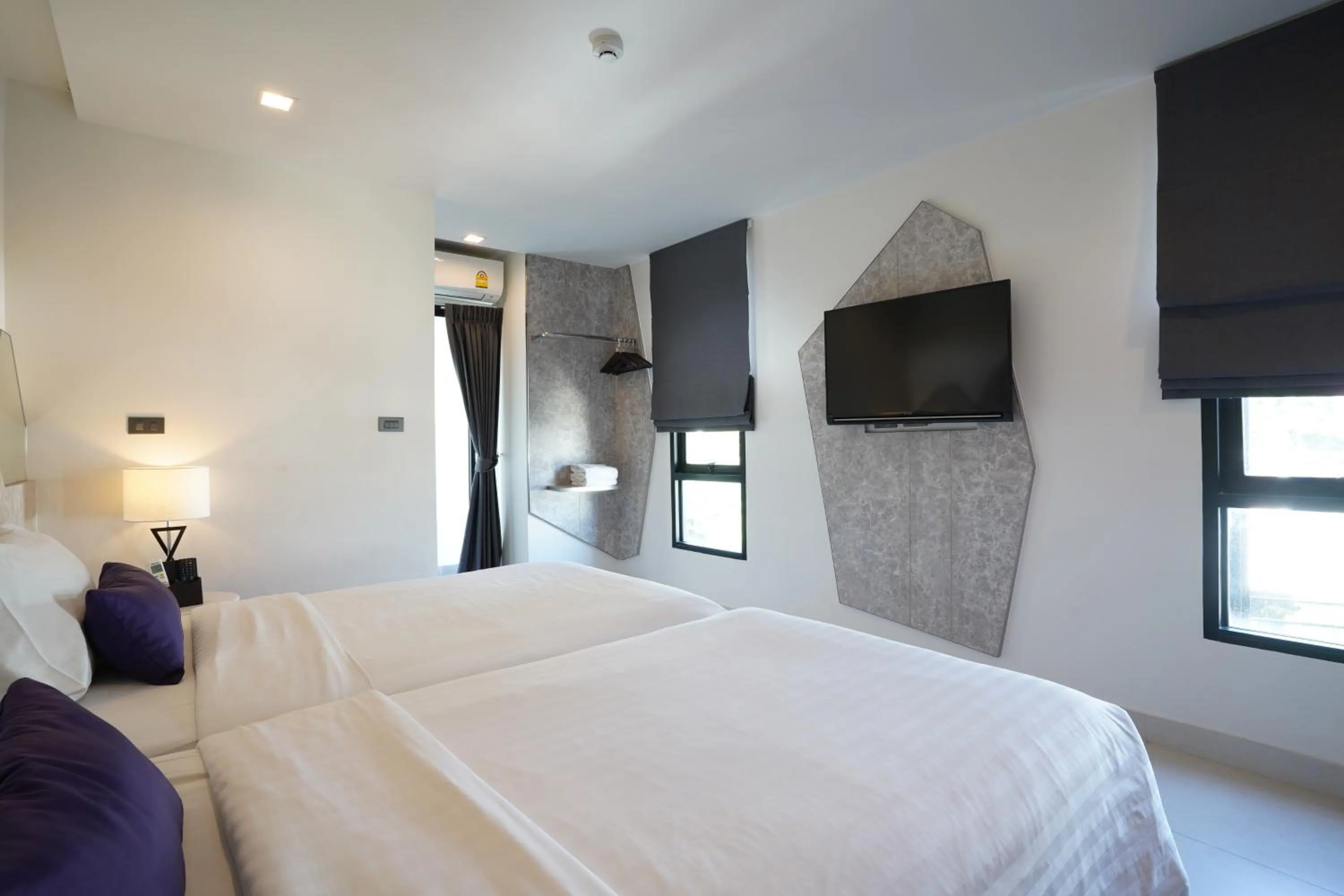 Deluxe Twin Room in Spittze Hotel Pratunam