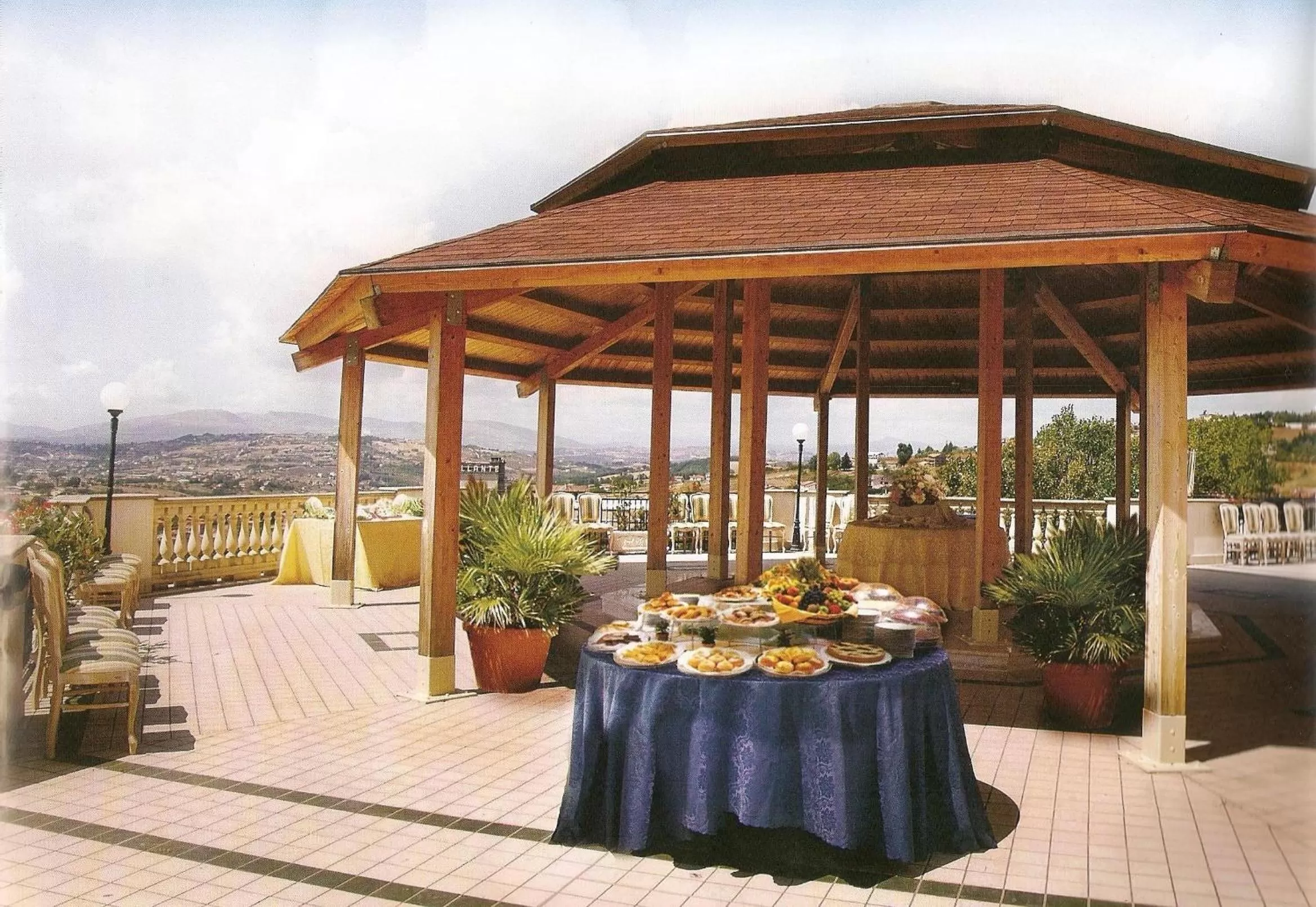 Patio in Hotel Rinascimento