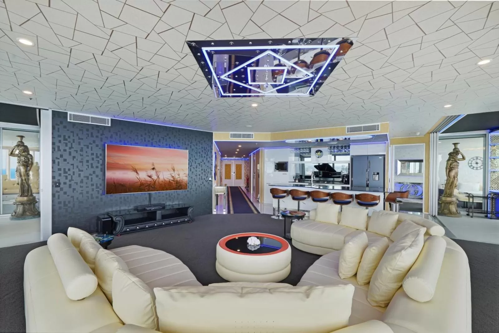 Seating area in Q1 Resort & Spa - Official