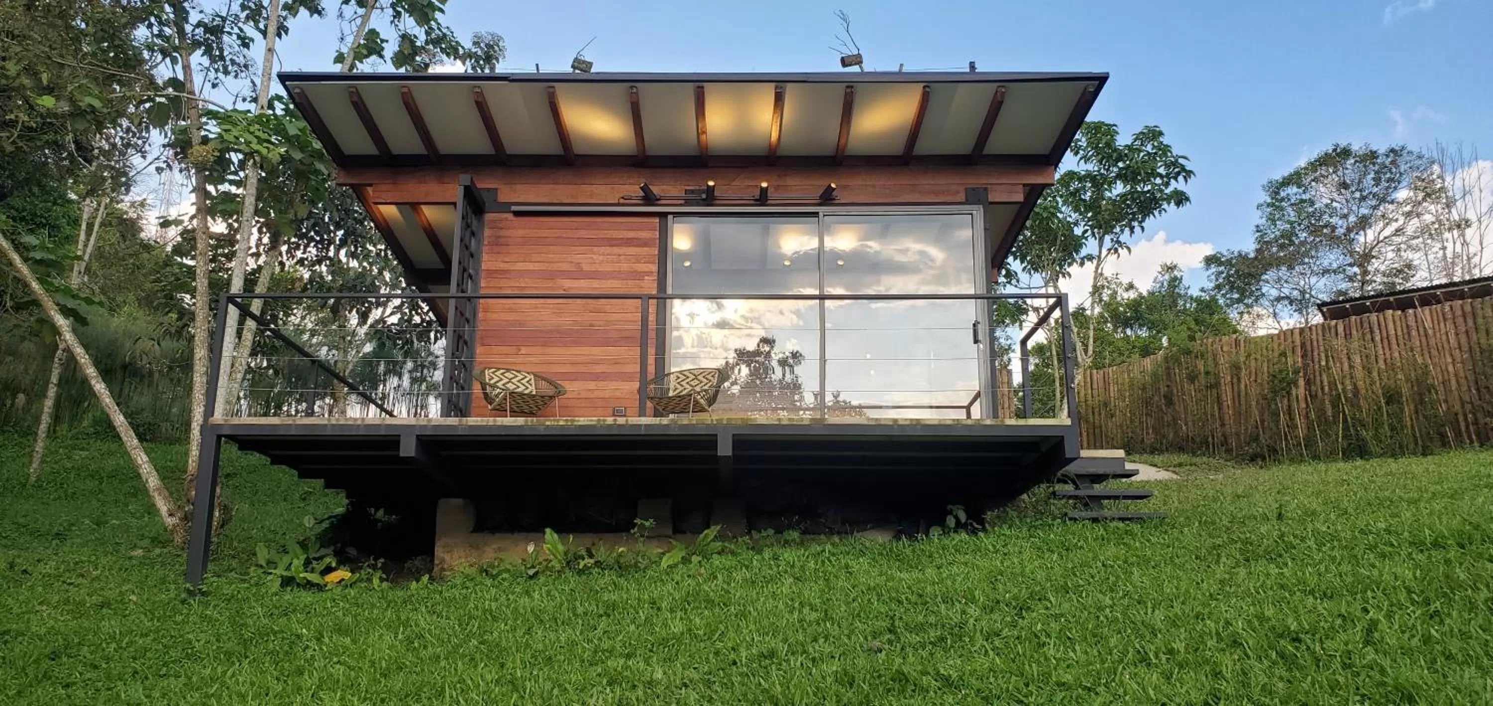 Property building in Ecohotel Alma