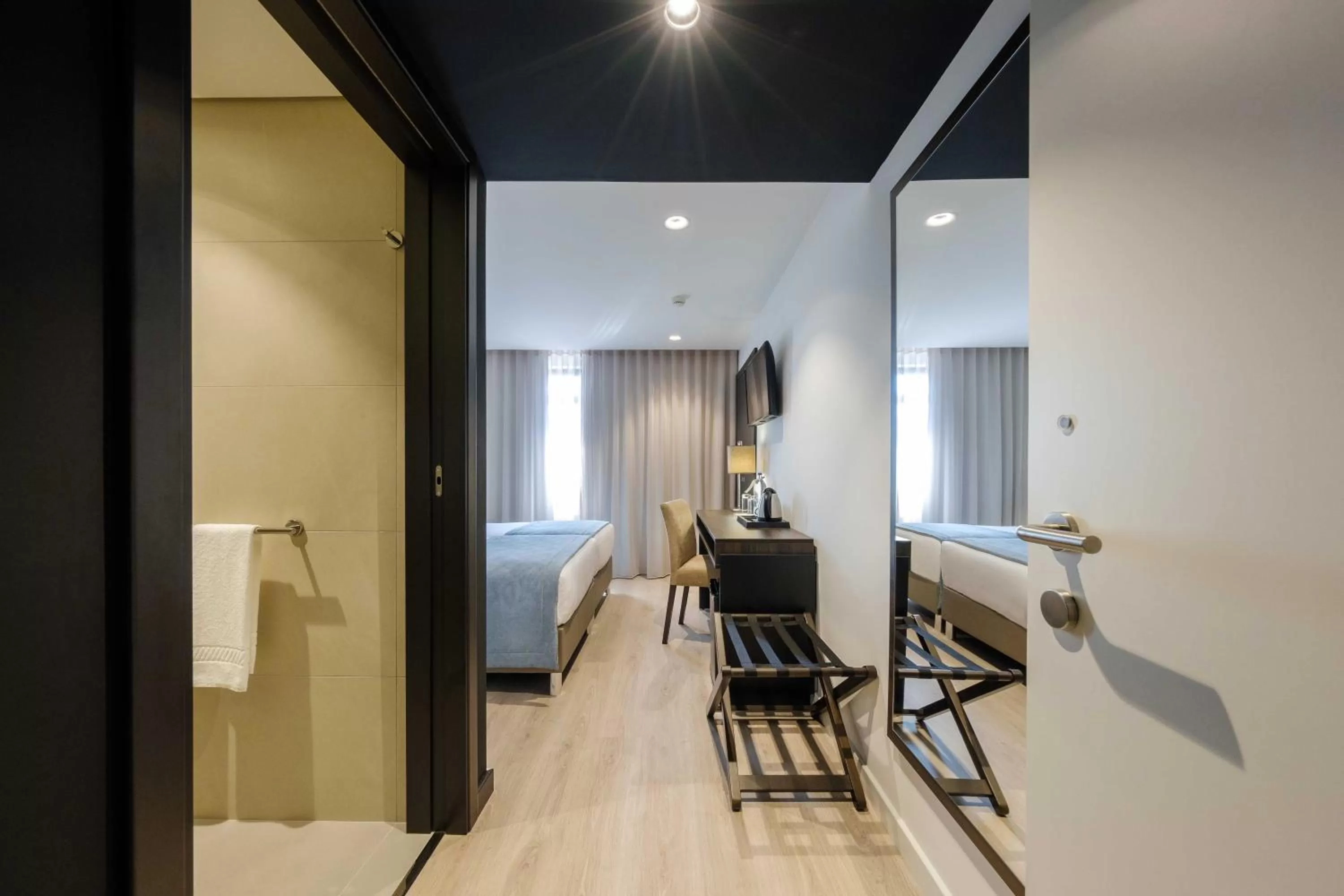 Seating area, Bed in SDivine Fatima Hotel, Congress & Spirituality