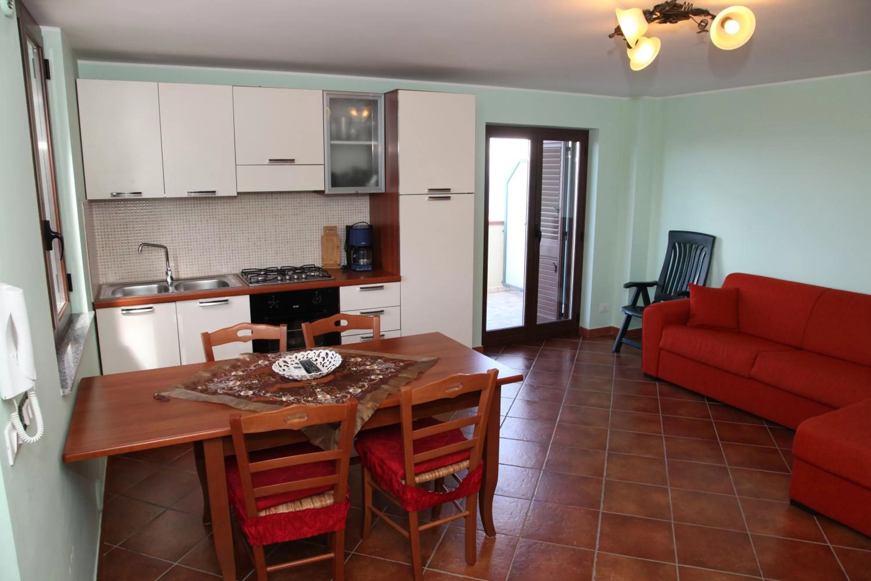 Dining area in Appartamenti Anzà