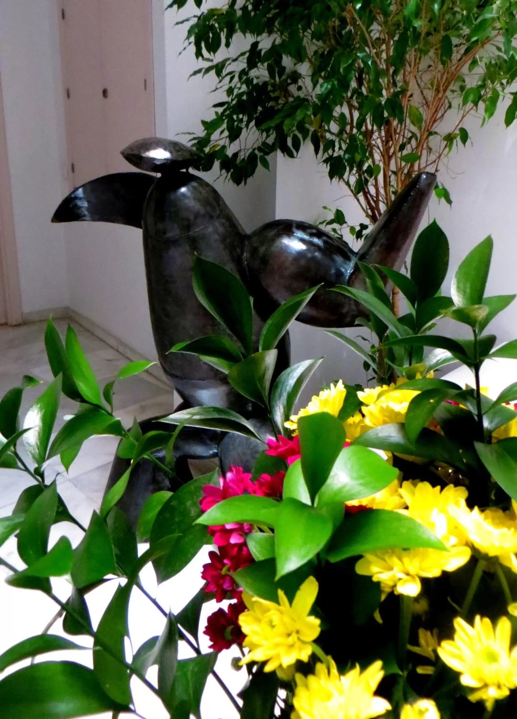 Lobby or reception in Un Patio al Sur