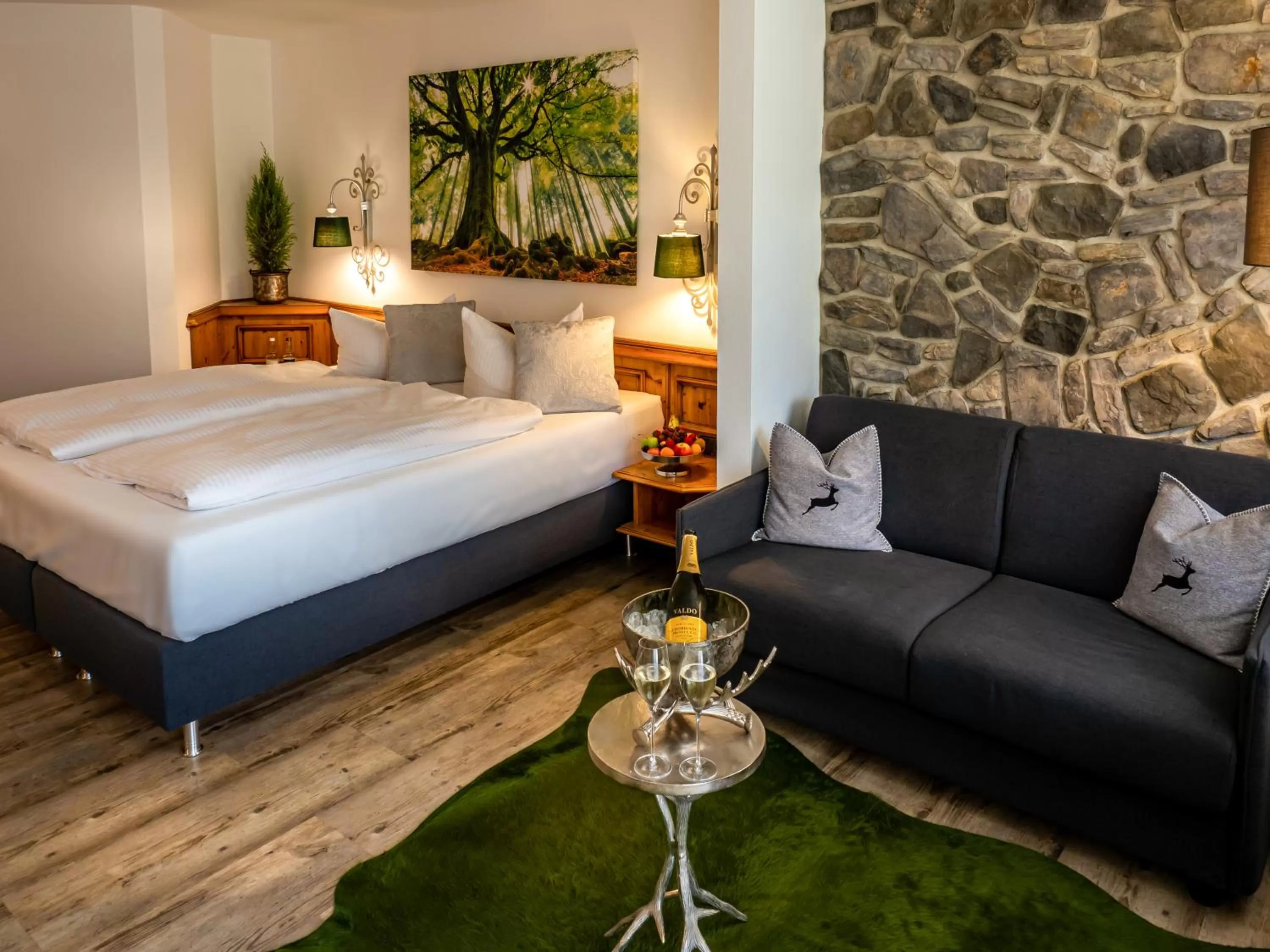 Bed in Mäsers Allgäuherz