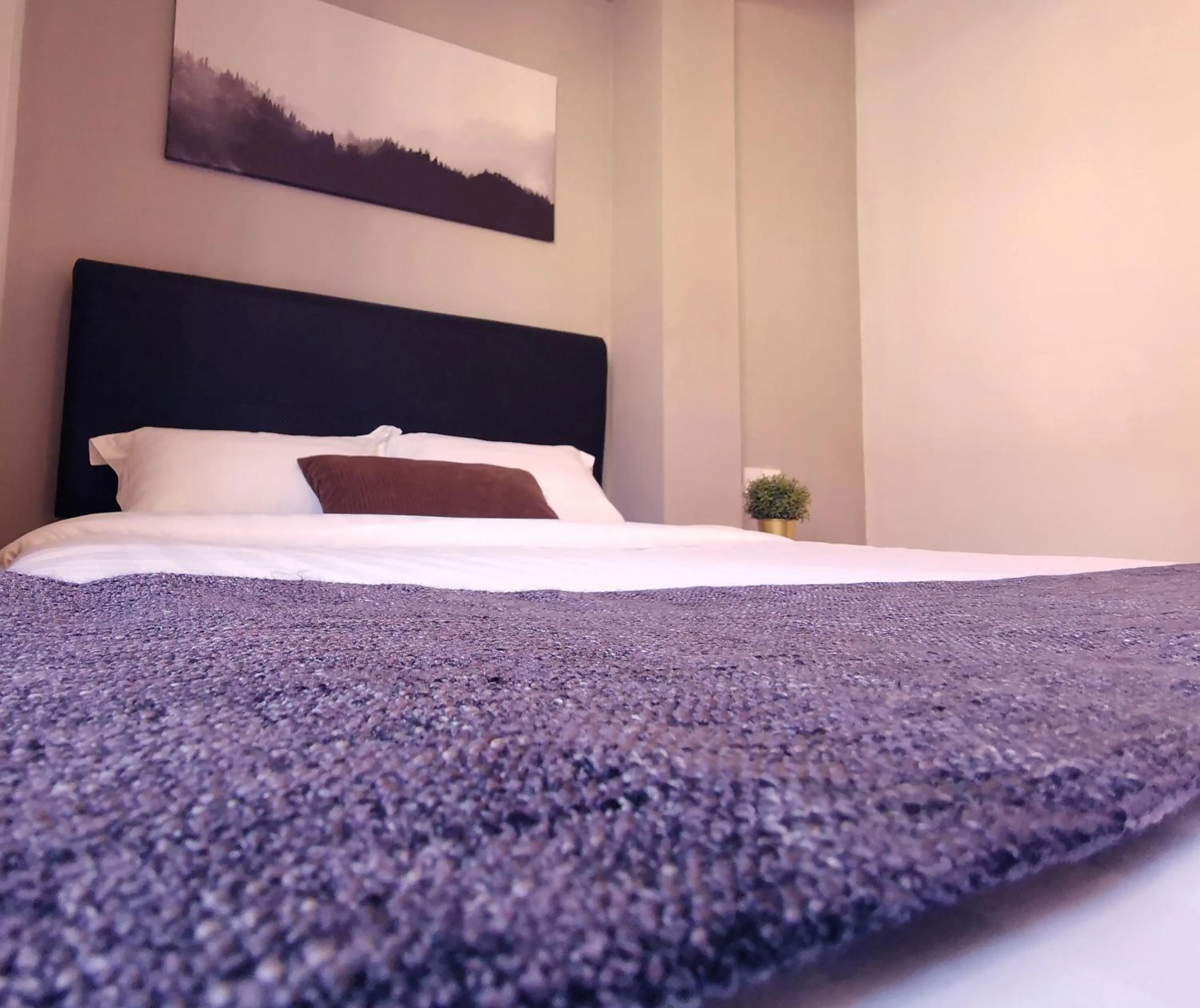 Bed in The Core Hotel