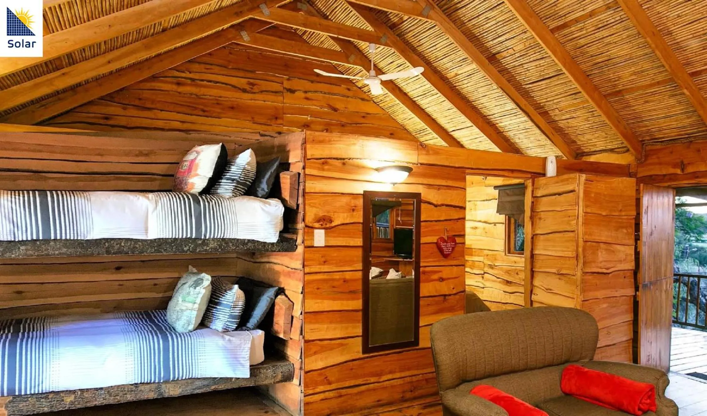 bunk bed in Riverside Guest Lodge
