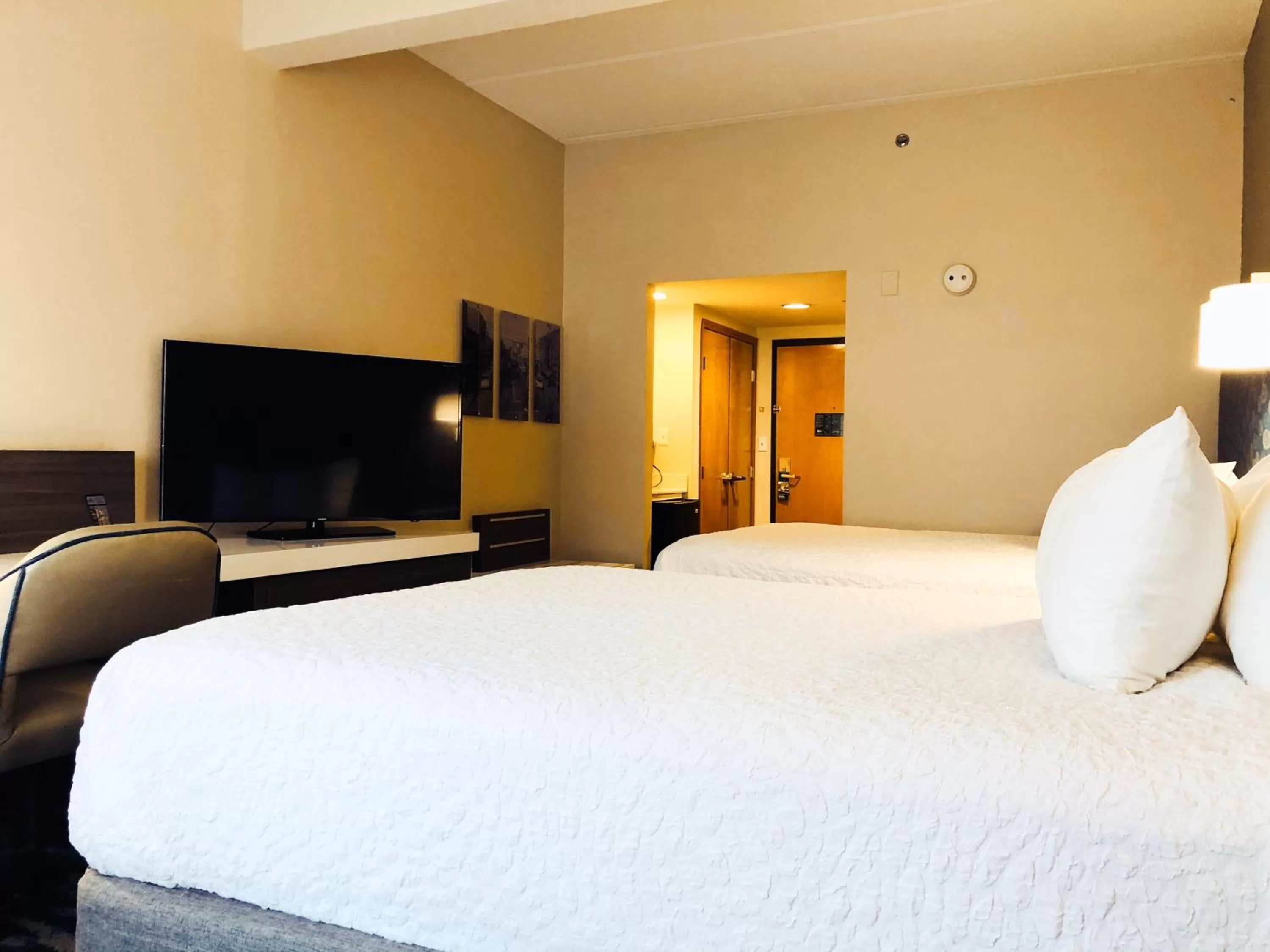 Bed in Comfort Inn & Suites Greenville Near East Carolina University