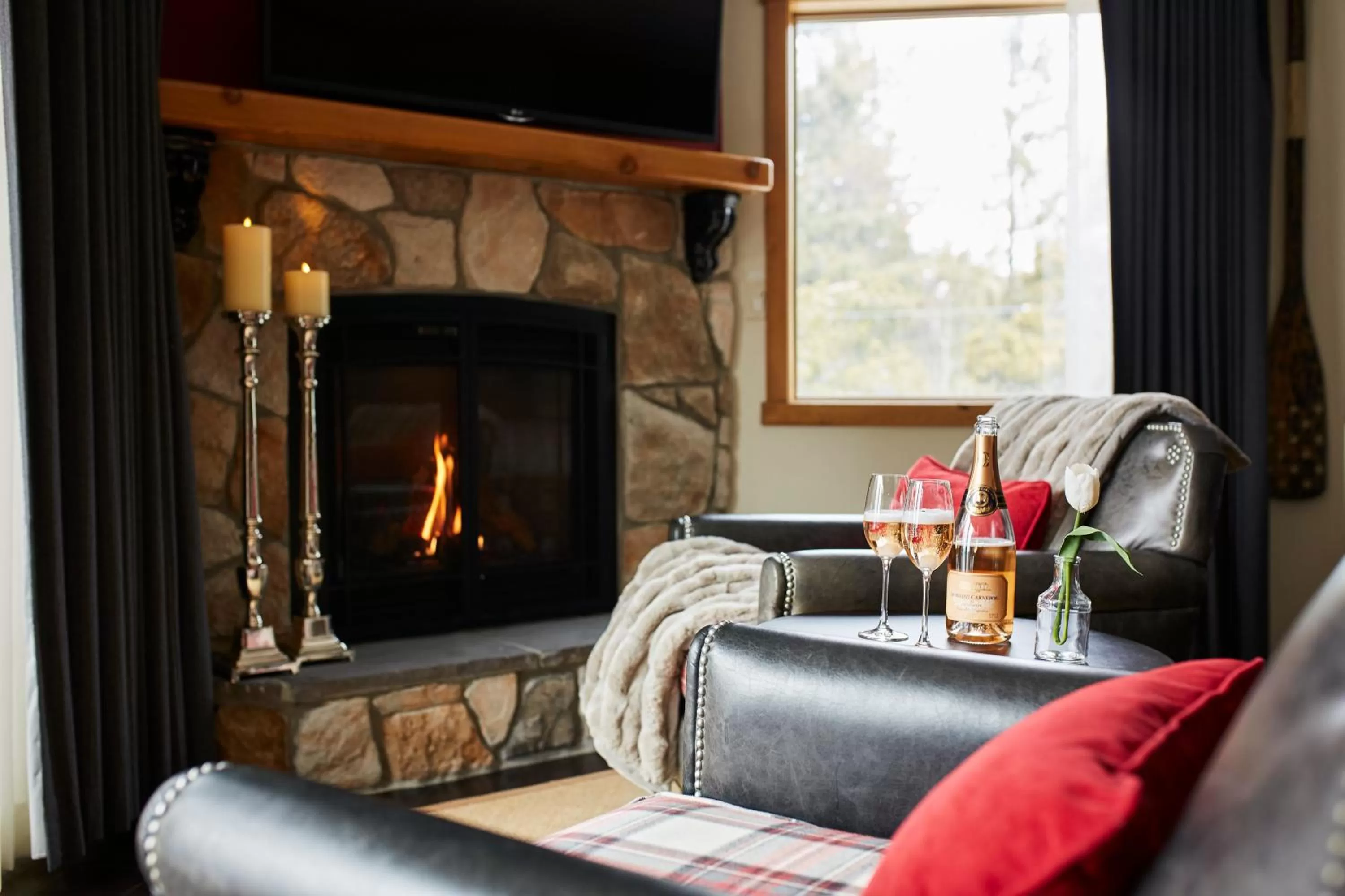 Seating area in The Landing Resort and Spa