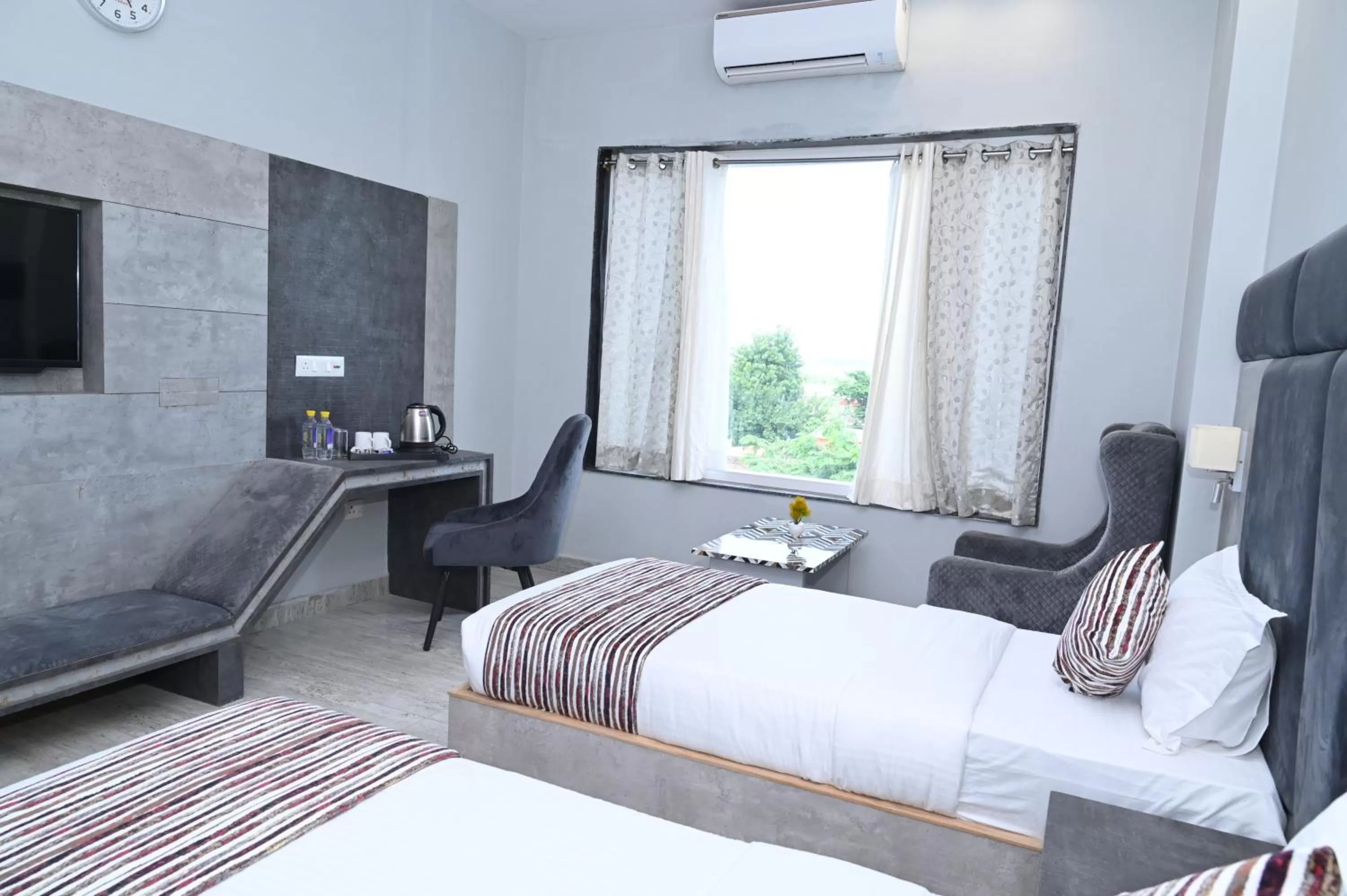 Bed in Hotel Vasdaa Grand