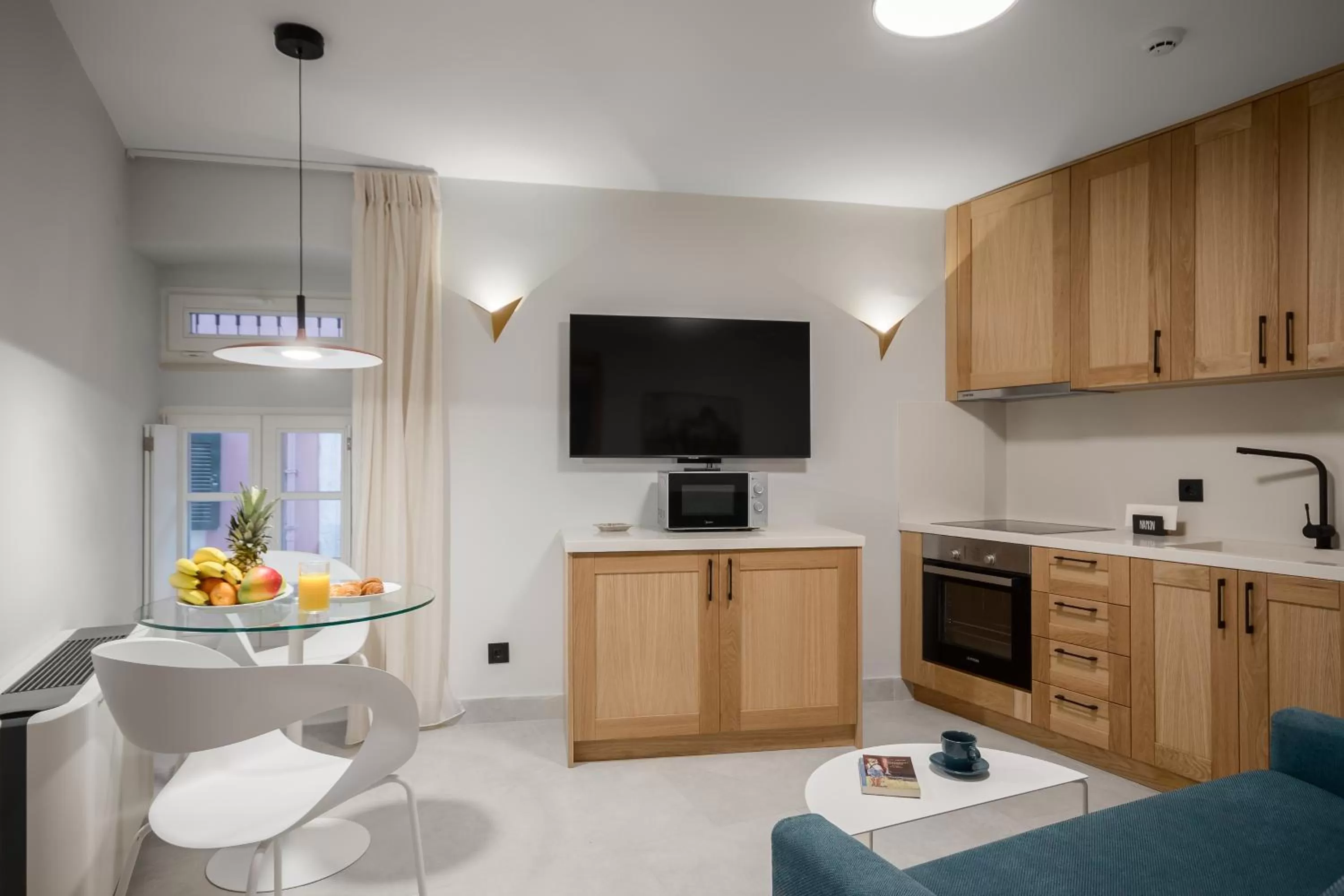 Living room in New York Luxury Suites