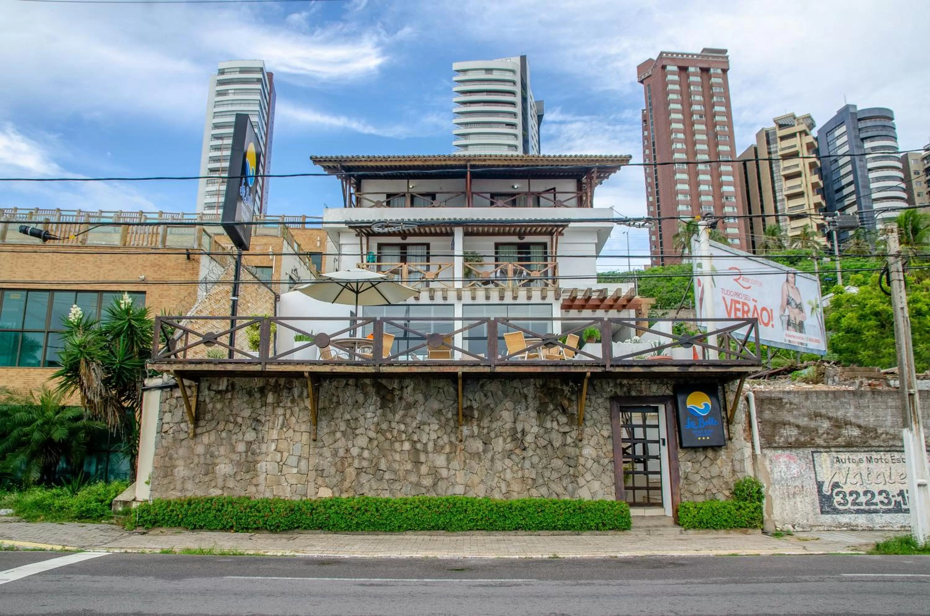 Property building in La Belle Beach Hotel