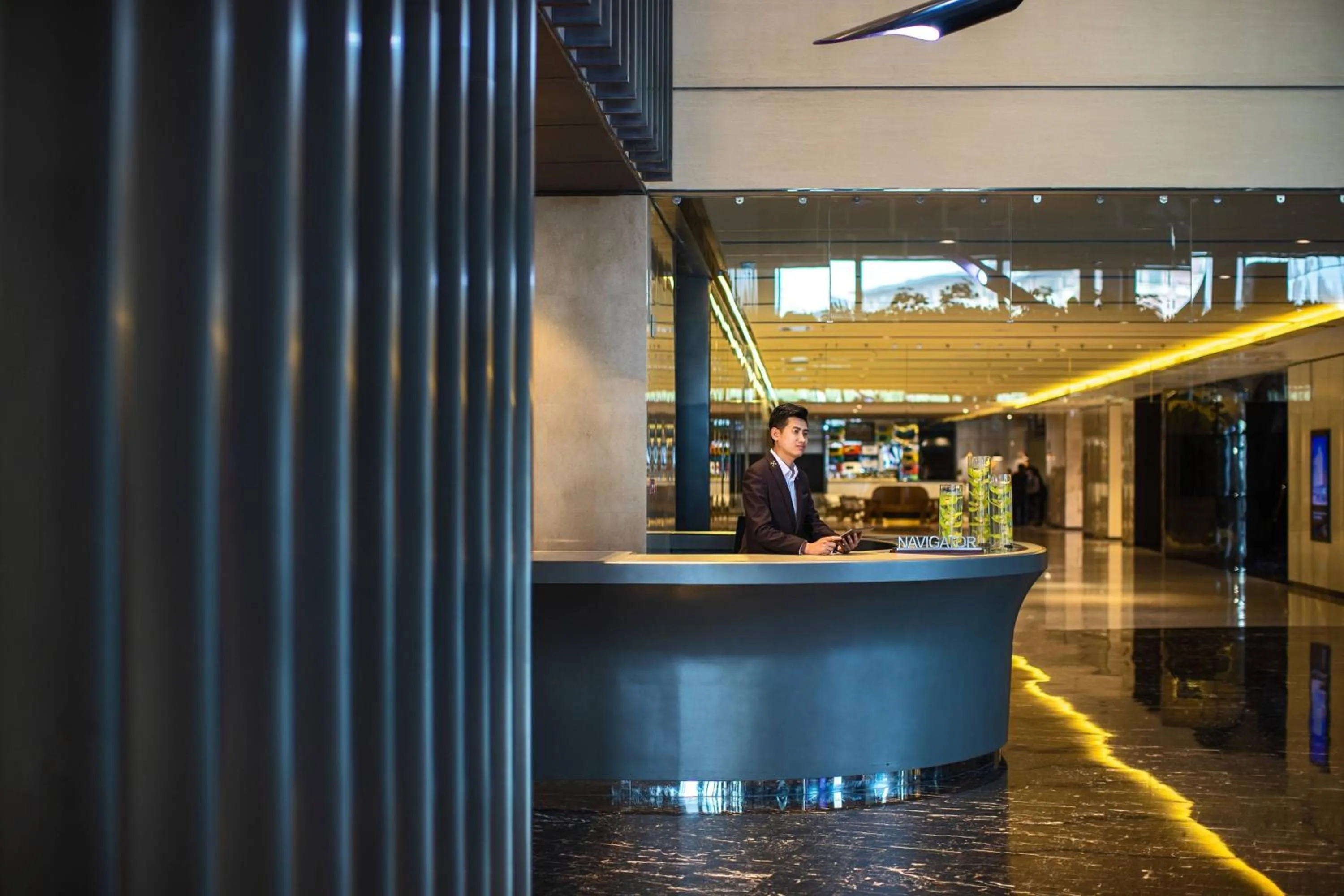 Lobby or reception in Renaissance Shenyang West Hotel