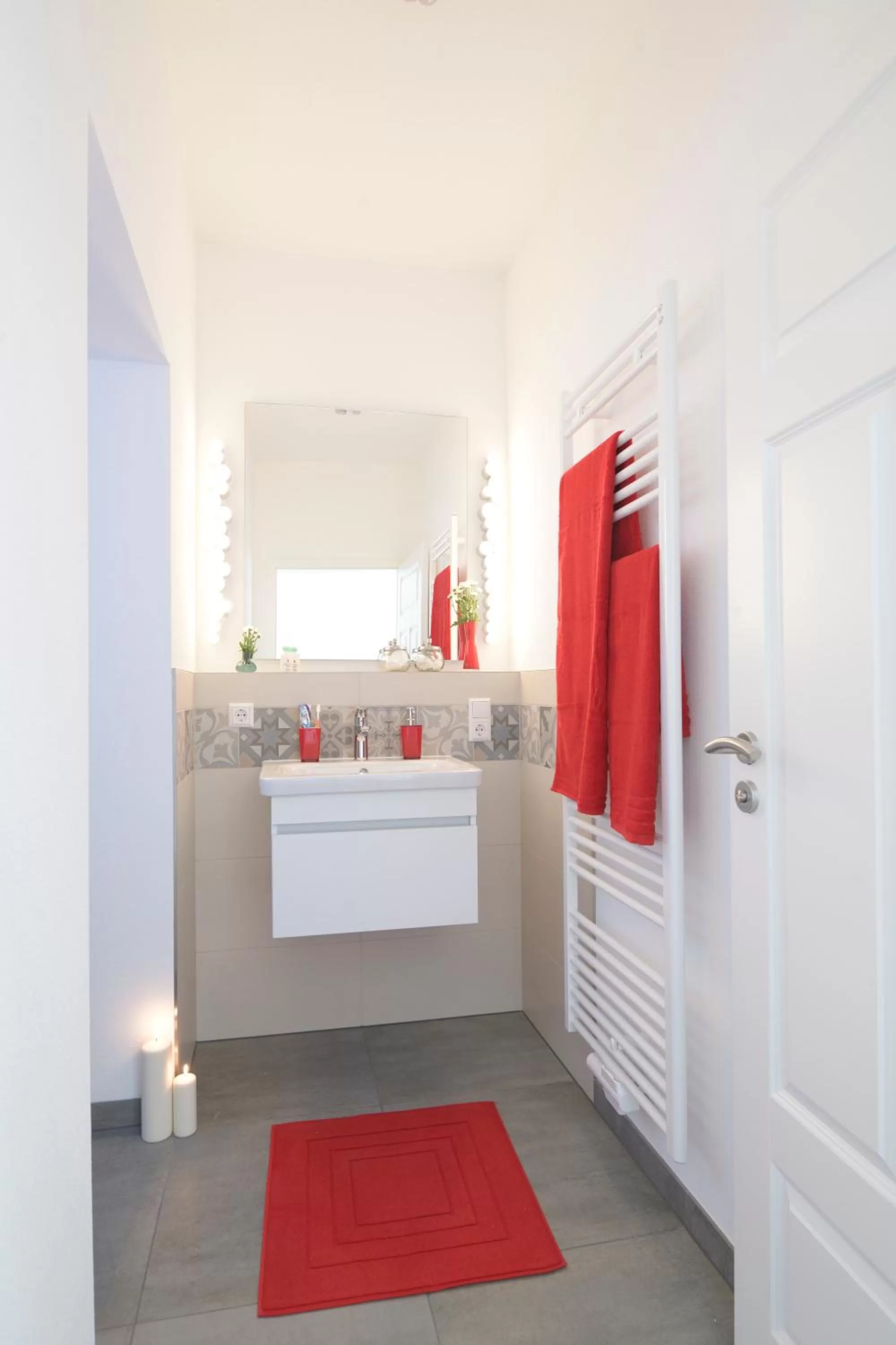 Shower in Boardinghouse alte Spinnerei